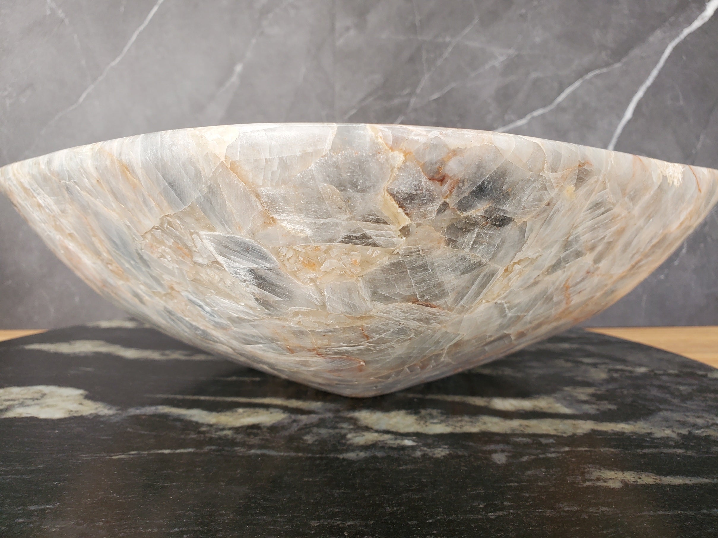 S34_10 Fluorite Stone Vessel Sink