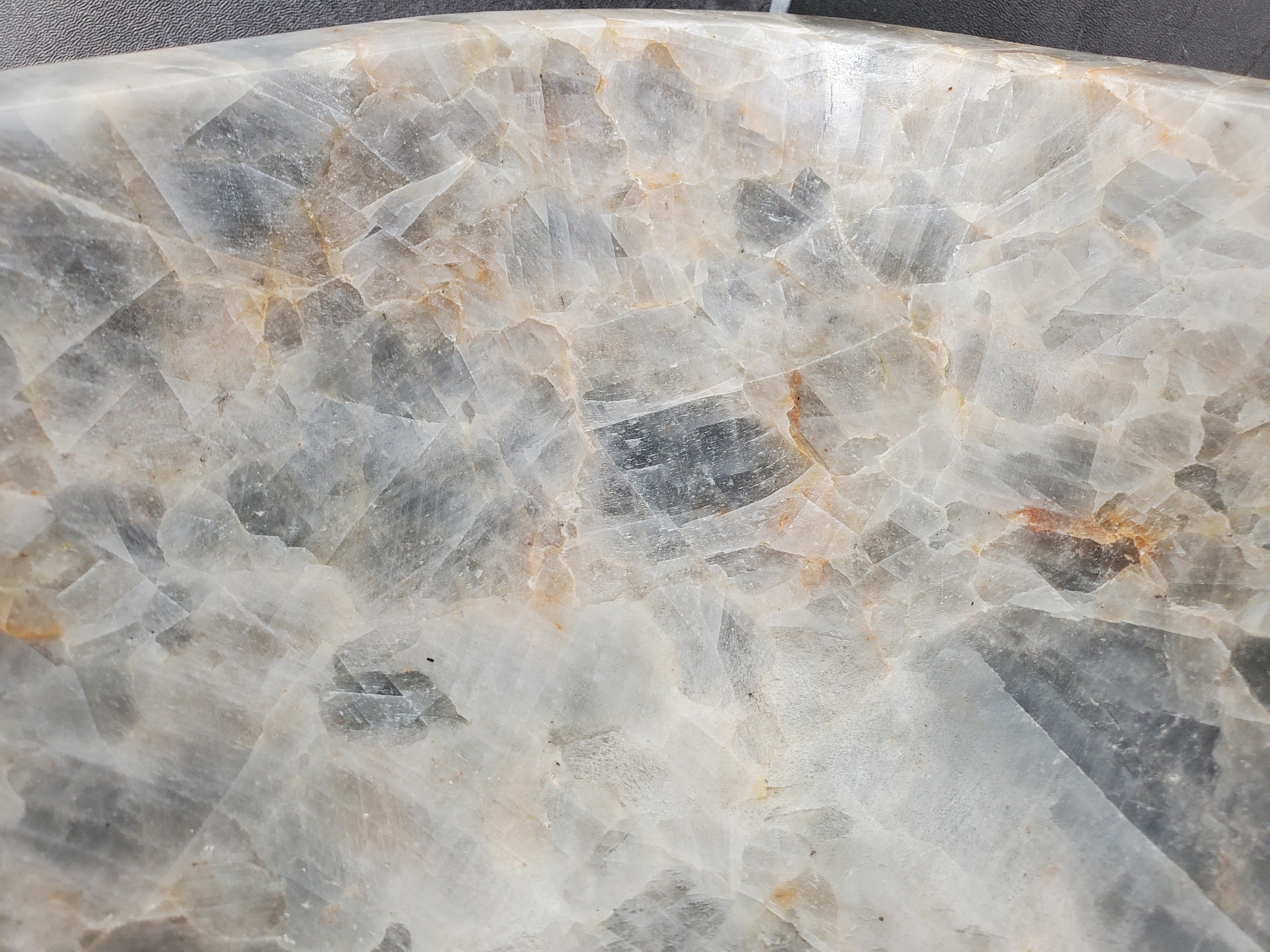 S34_11 Fluorite Stone Vessel Sink -13.7 x 13.7 inch