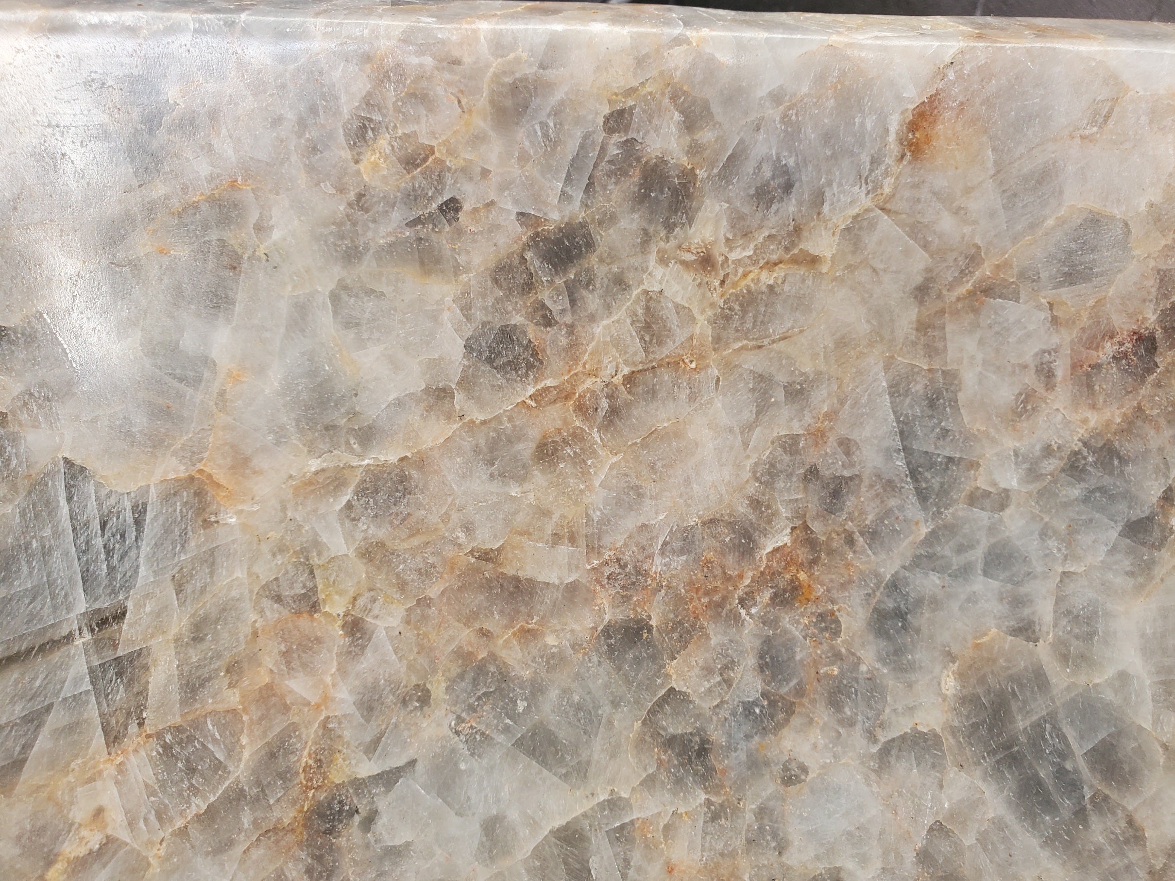 S34_11 Fluorite Stone Vessel Sink -13.7 x 13.7 inch