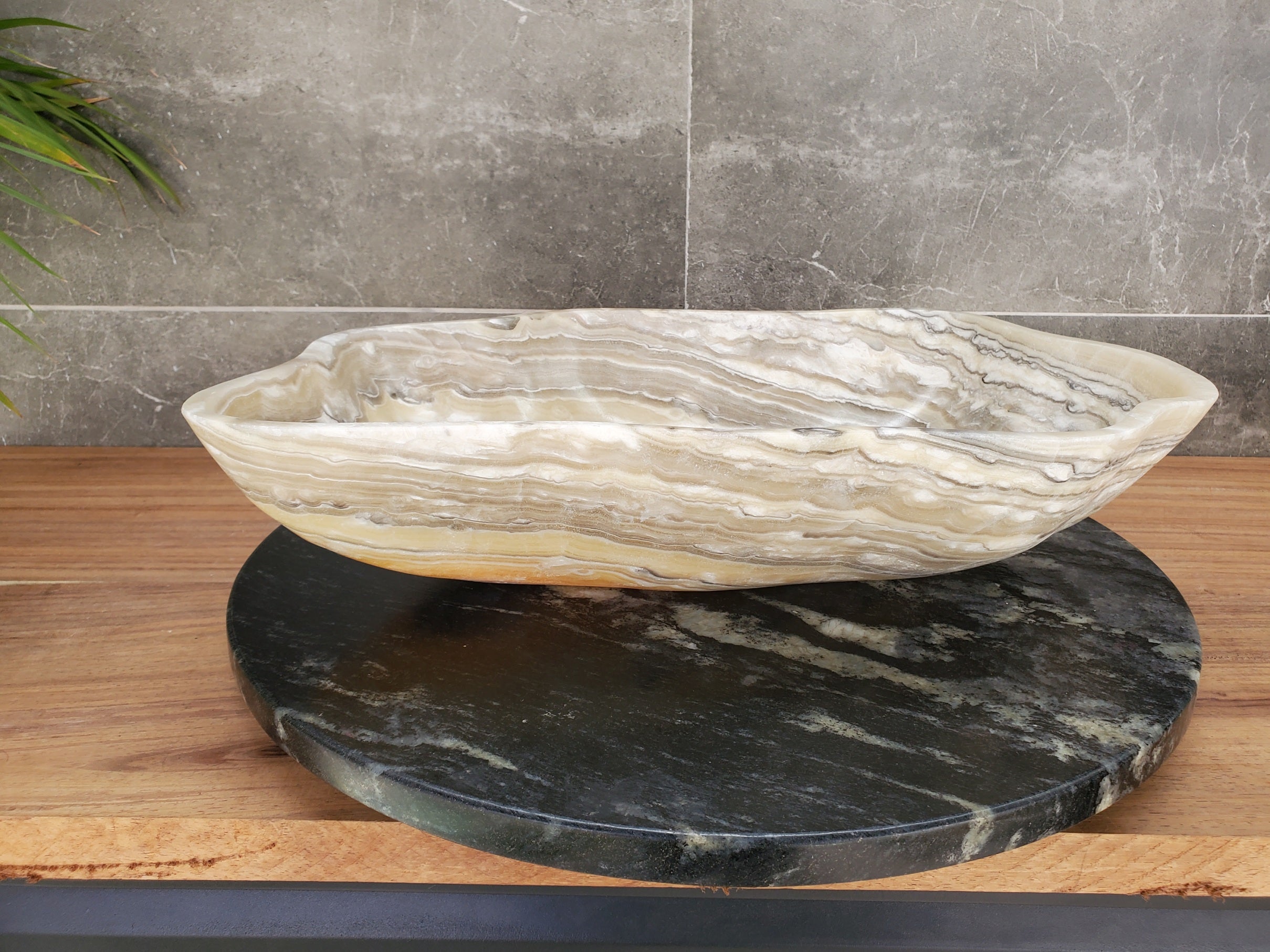 S33_53 Onyx Bathroom Vessel Sink - 19.5 x 12.5
