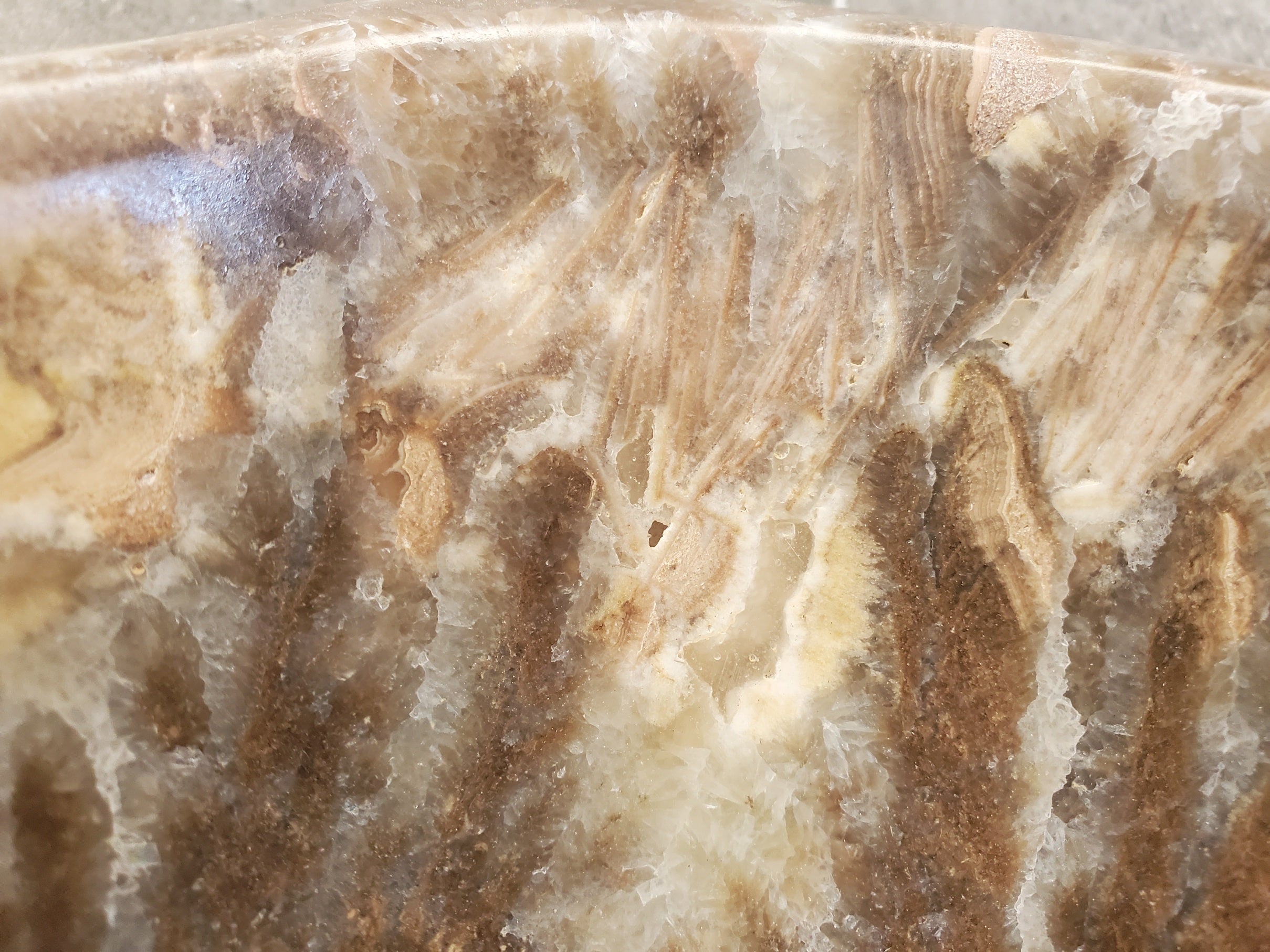 S33_11 Onyx Stone Vessel Sink