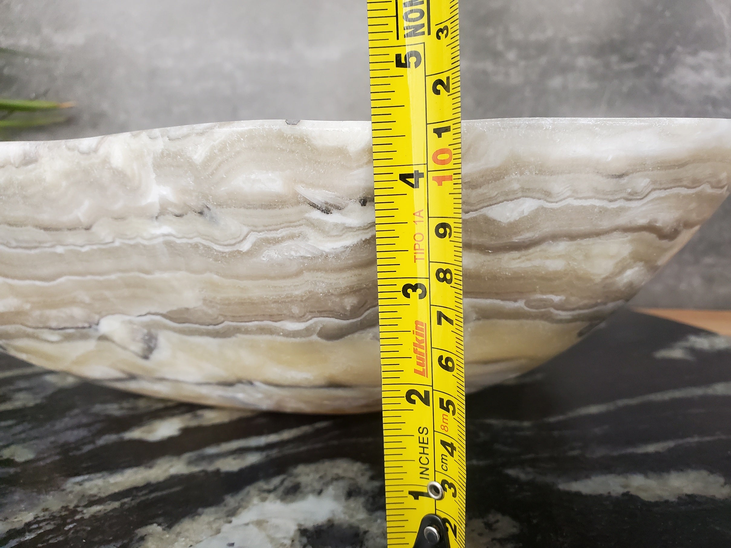 S33_34 Onyx Stone Vessel Bathroom Sink