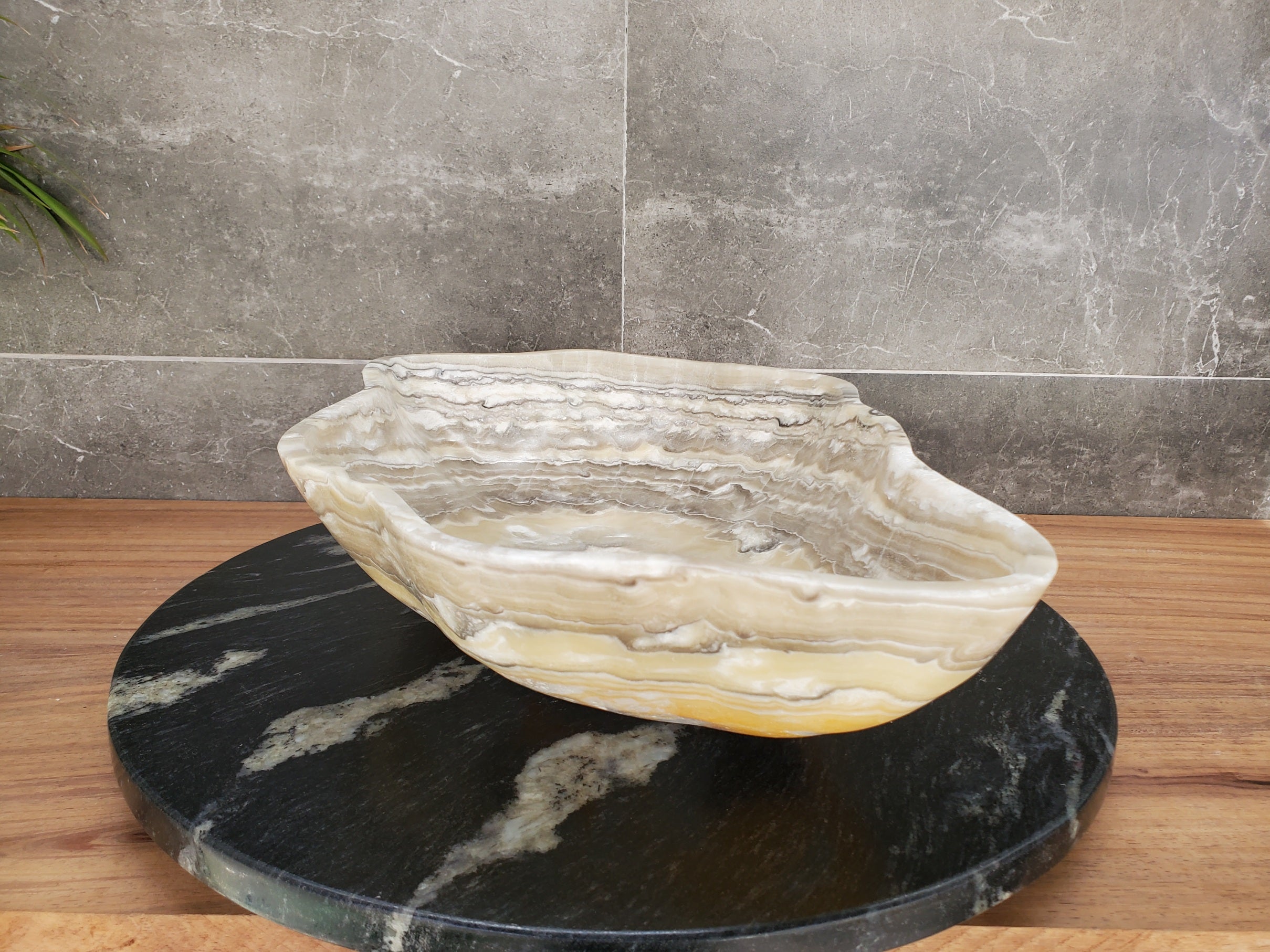 S33_53 Onyx Bathroom Vessel Sink - 19.5 x 12.5