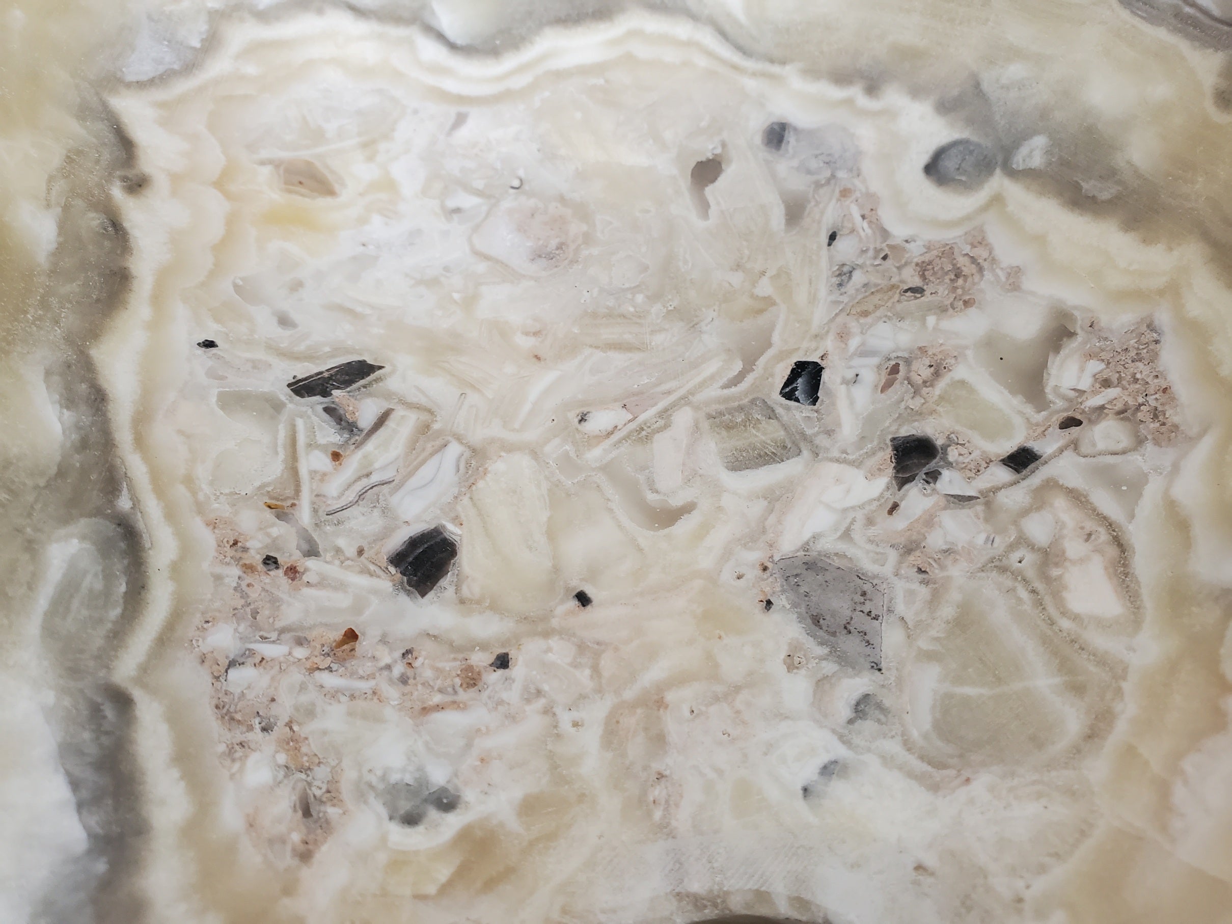 S33_35 Onyx Stone Vessel Bathroom Sink