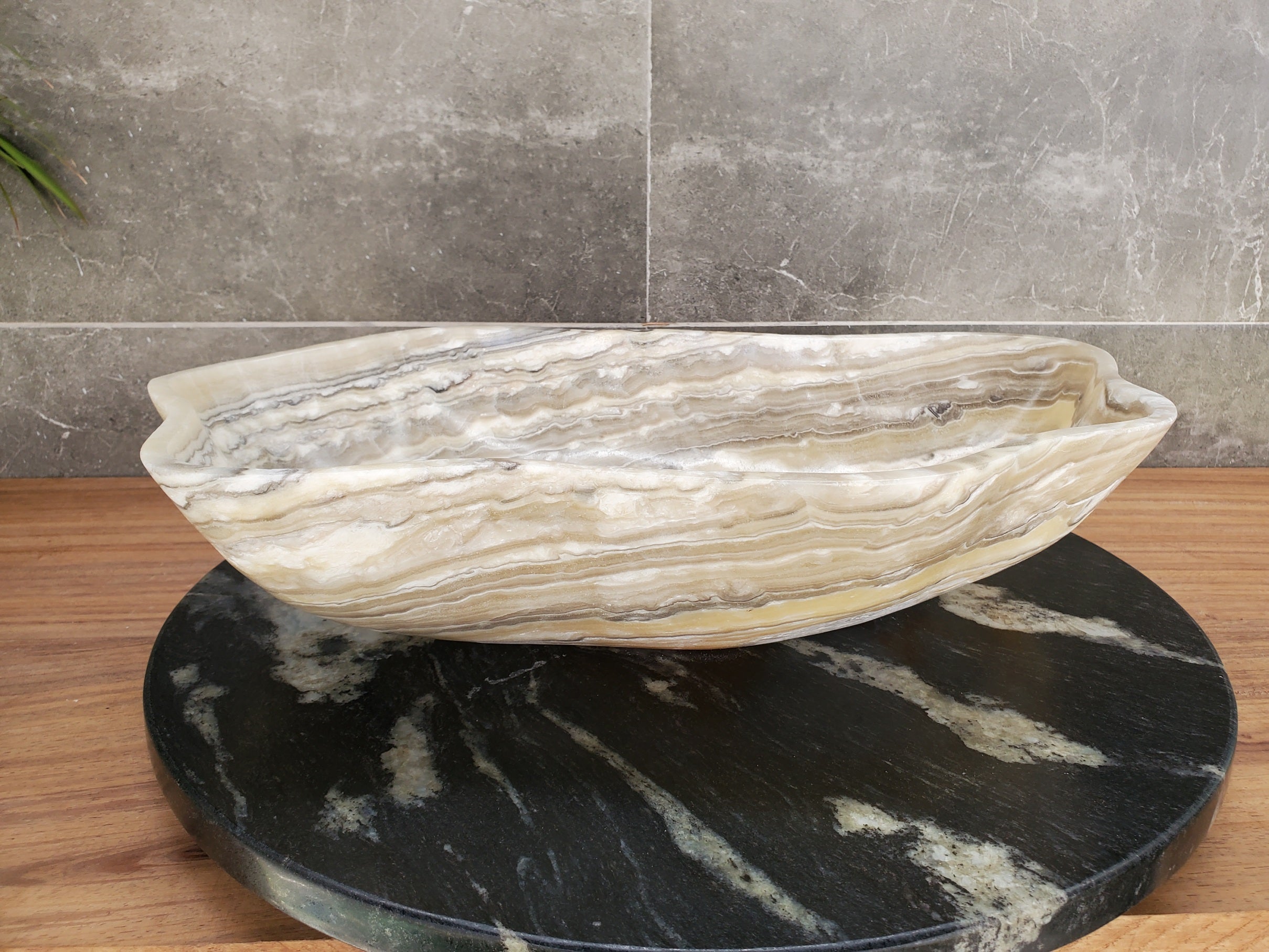 S33_53 Onyx Bathroom Vessel Sink - 19.5 x 12.5