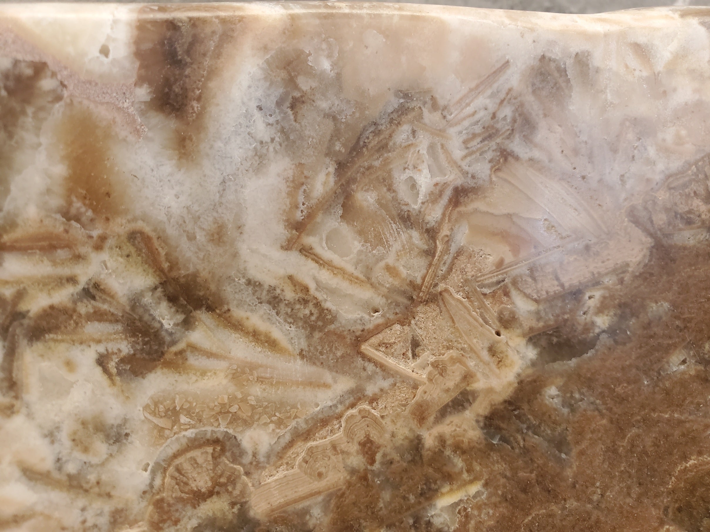 S33_11 Onyx Stone Vessel Sink