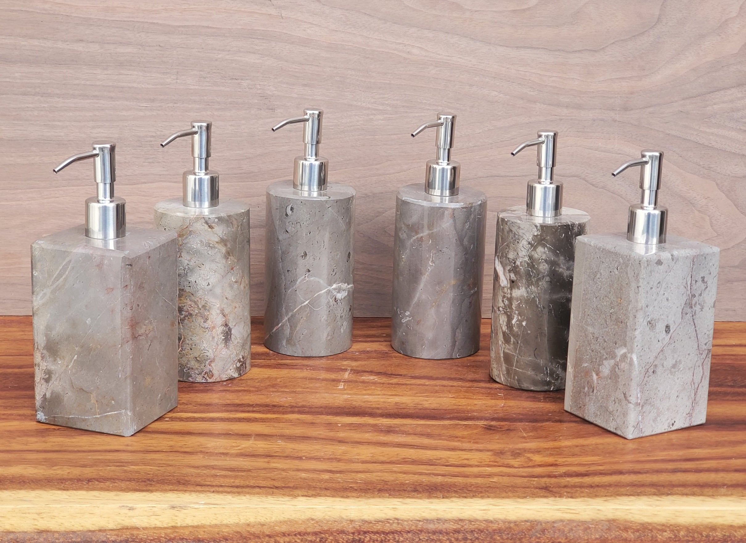 SD_55 Grey Marble Lotion Dispenser