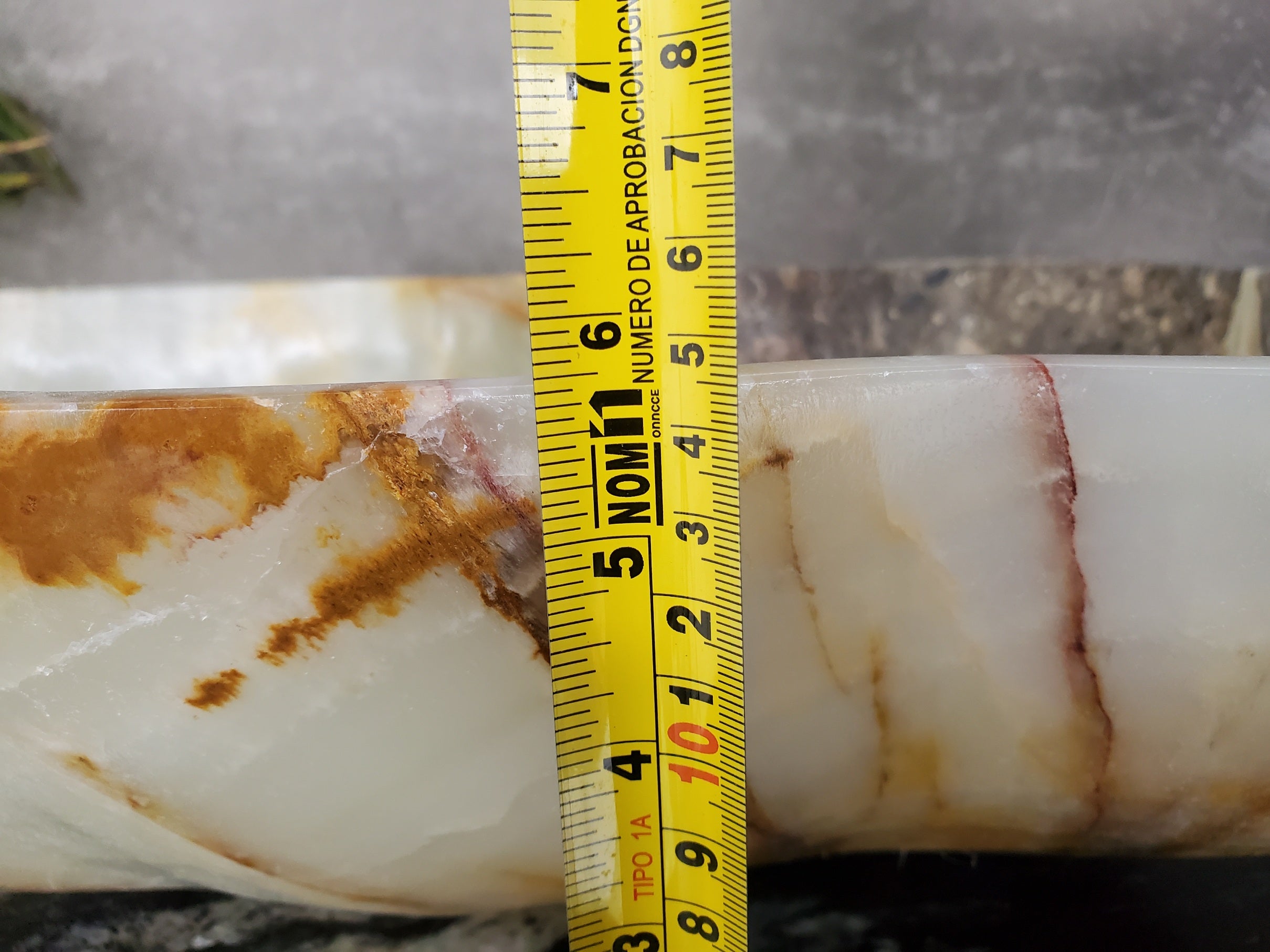 S33_38 Green Onyx Bathroom Vessel Sink