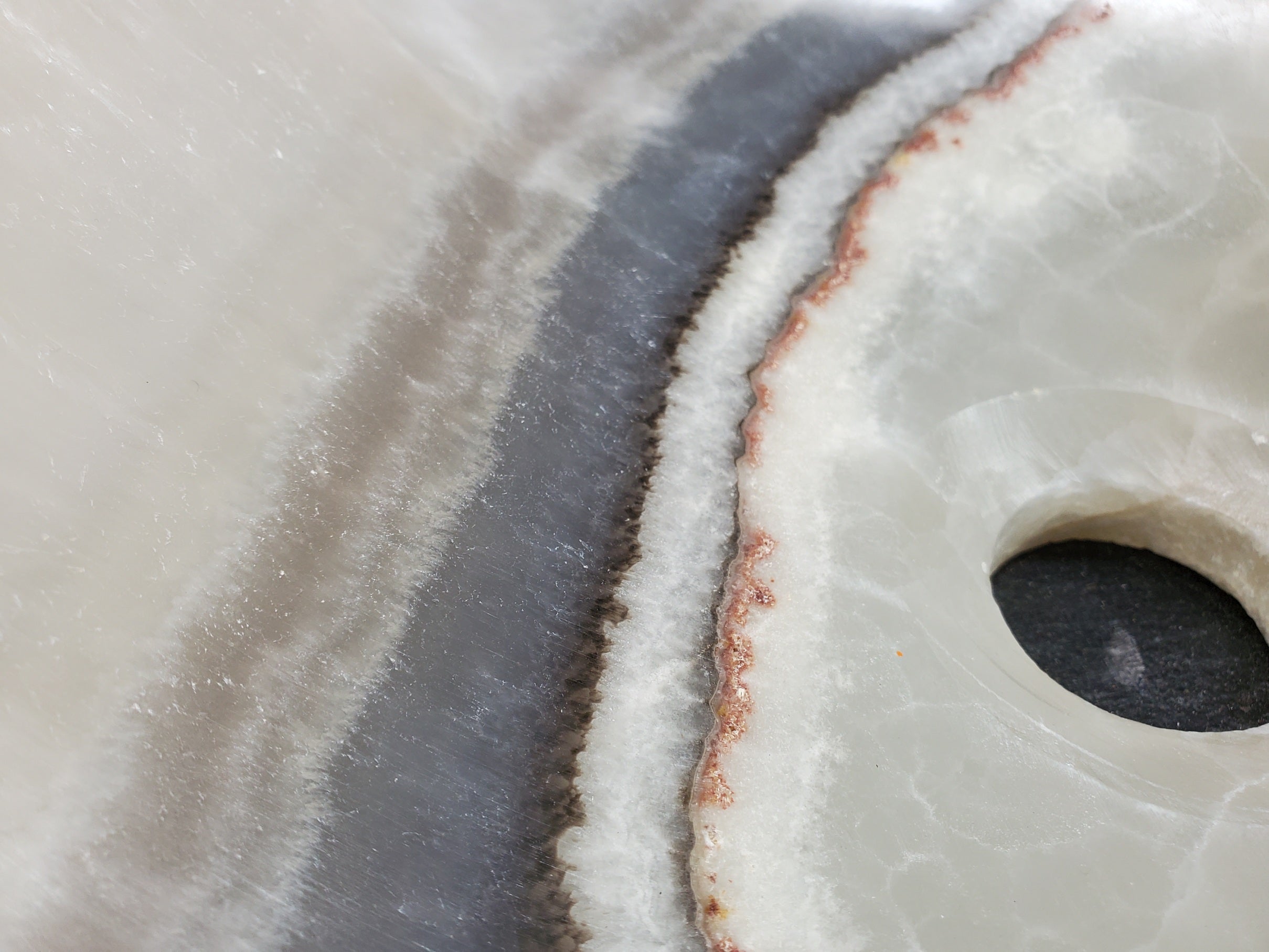 S34_16 Onyx Stone Vessel Bathroom Sink