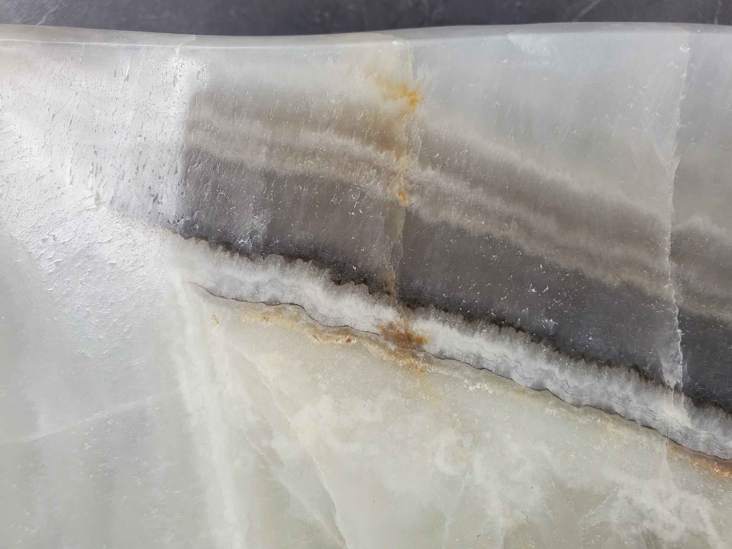 S34_21 Light Onyx Stone Vessel Sink