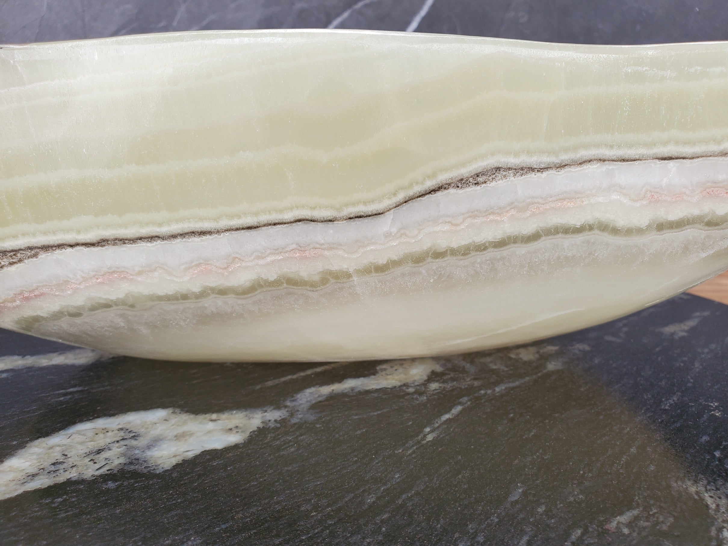 S34_14 Green Onyx Bathroom Vessel Sink