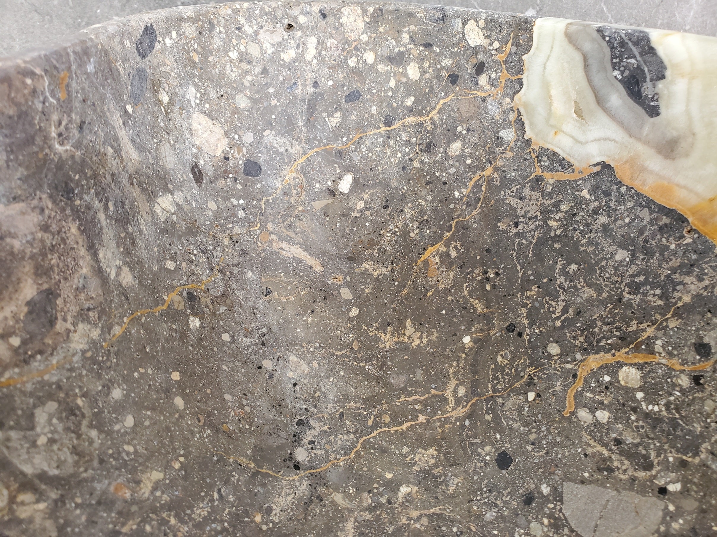 S33_38 Green Onyx Bathroom Vessel Sink