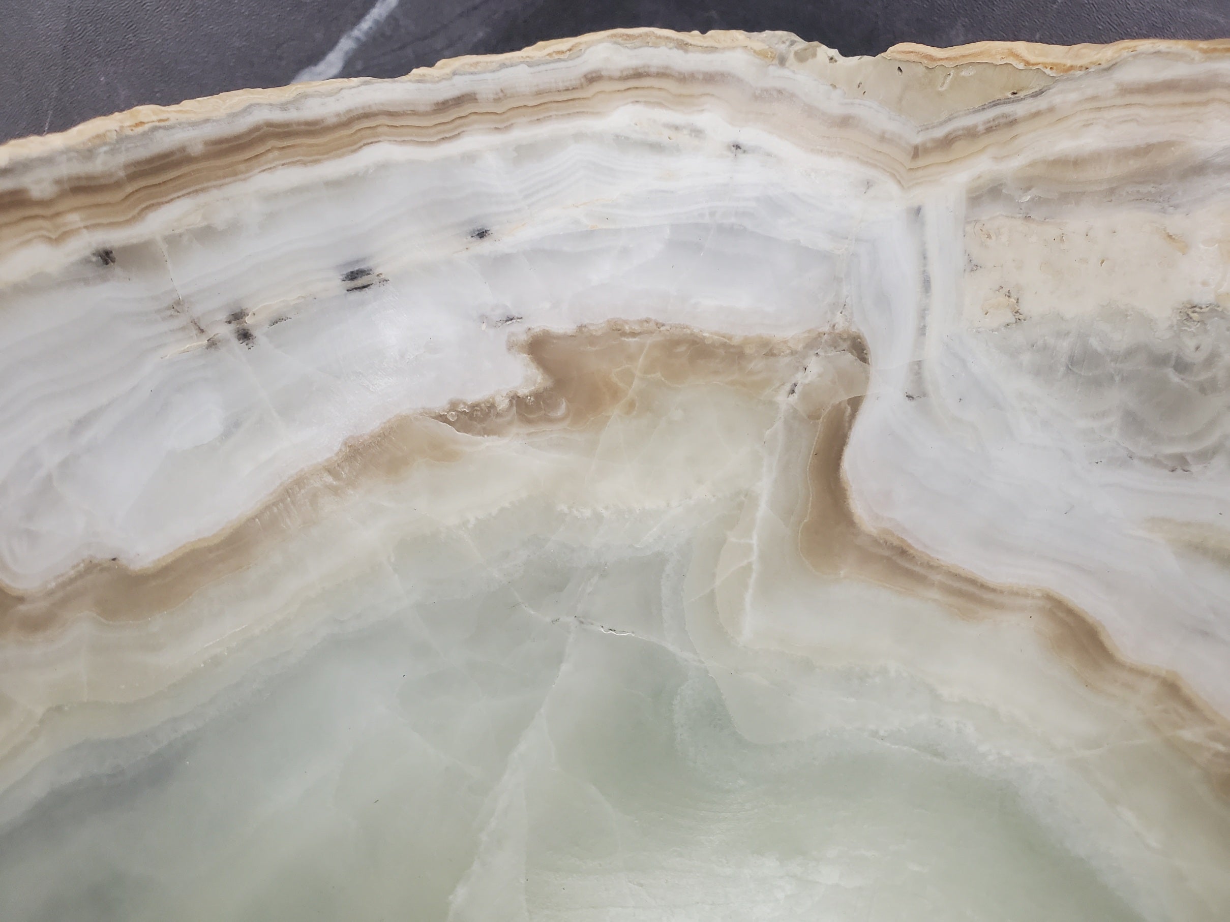 S34_20 Light Onyx Bathroom Vessel Sink