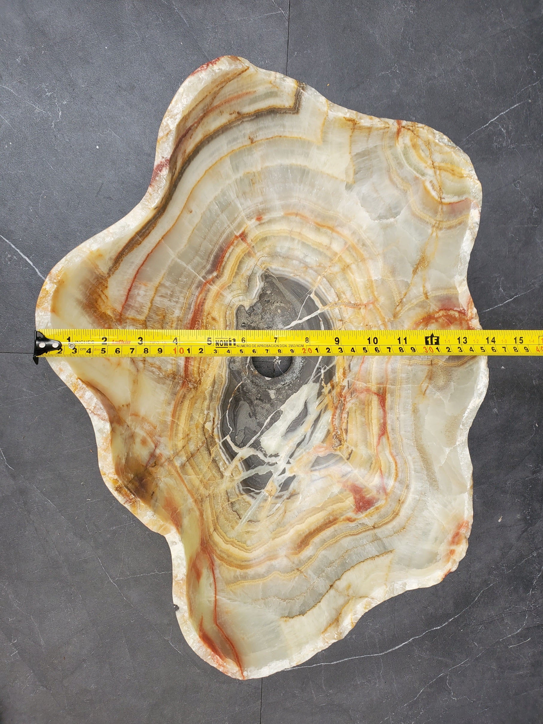 S33_36 Green Onyx Bathroom Vessel Sink