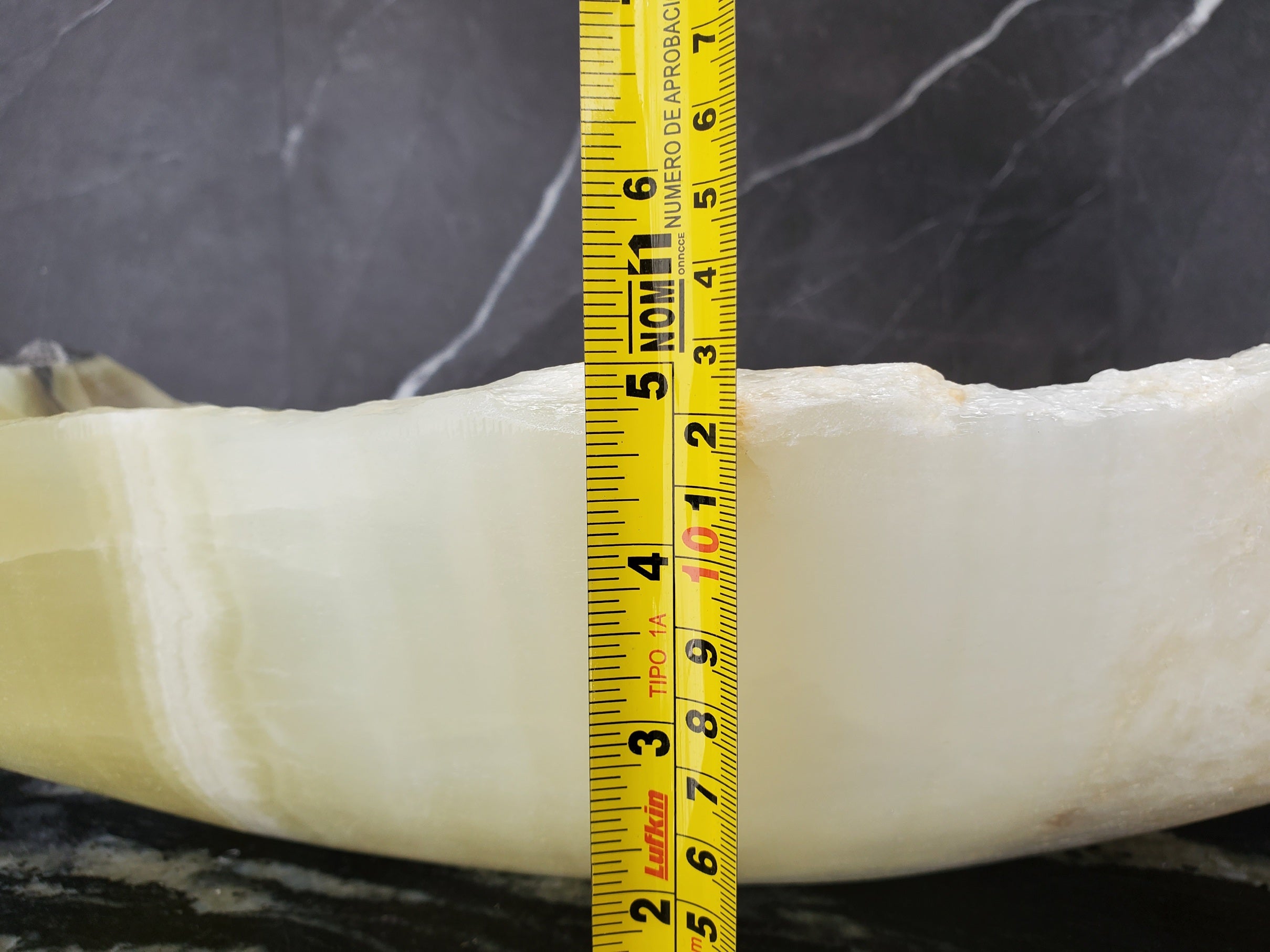 S34_15 Green Onyx Bathroom Vessel Sink