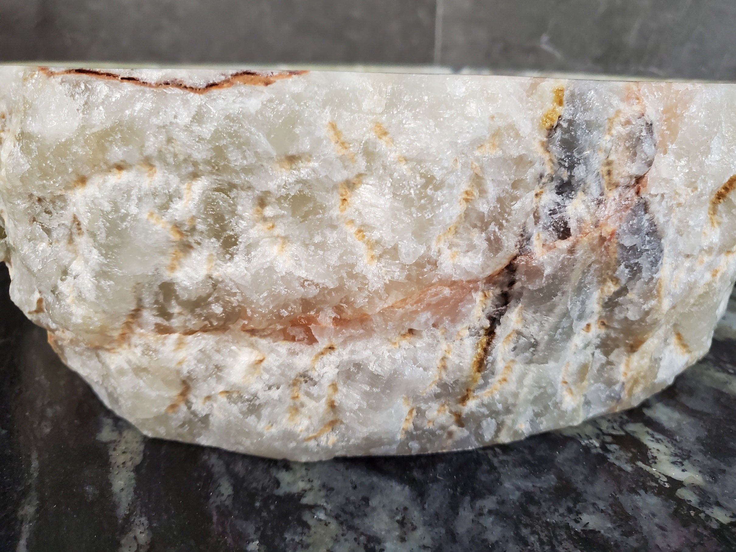 Green Onyx Marble Vessel Sink, Natural Stone Vanity Basin, Polished Bathroom Countertop Sink, Spa Decor 15x15 Inch S40_02 Bathroom Sinks Featured Onyx Sinks