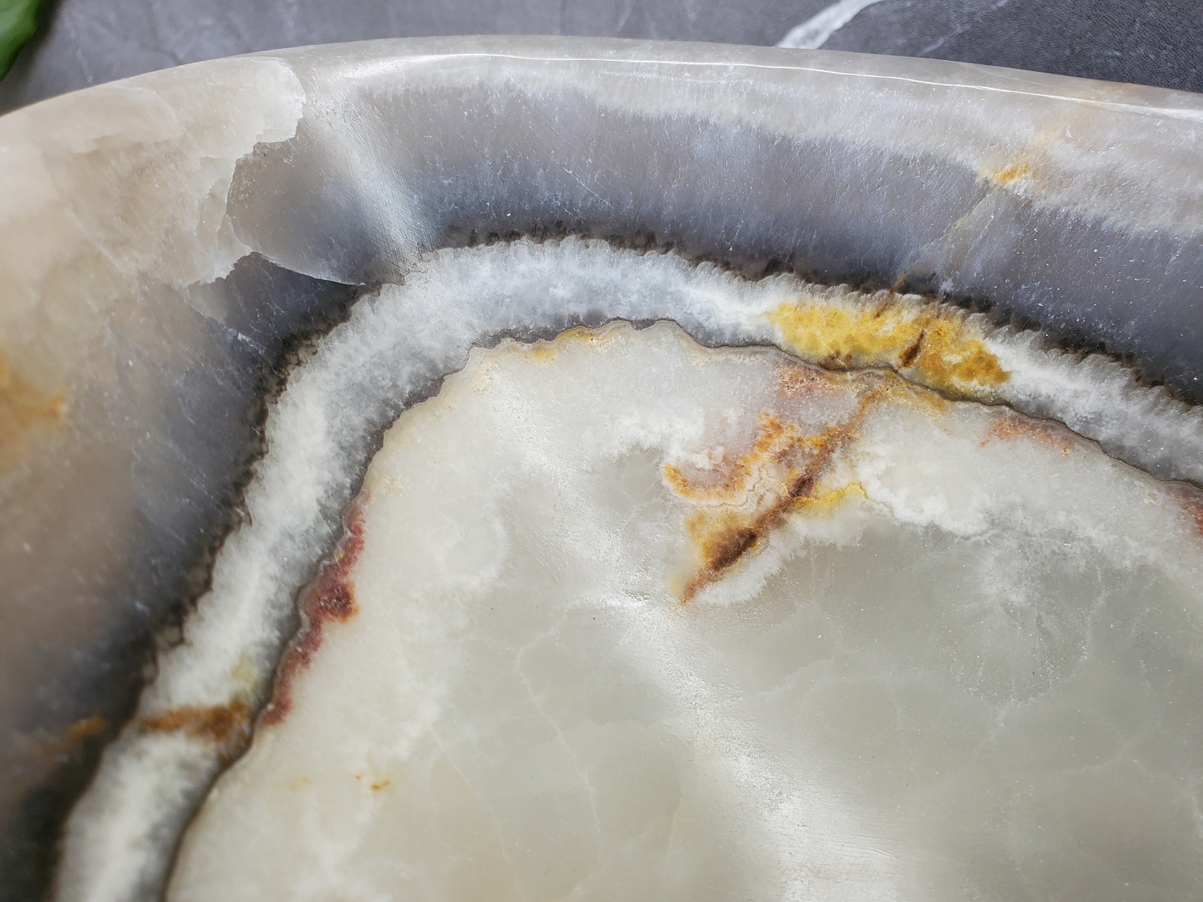 S34_16 Onyx Stone Vessel Bathroom Sink