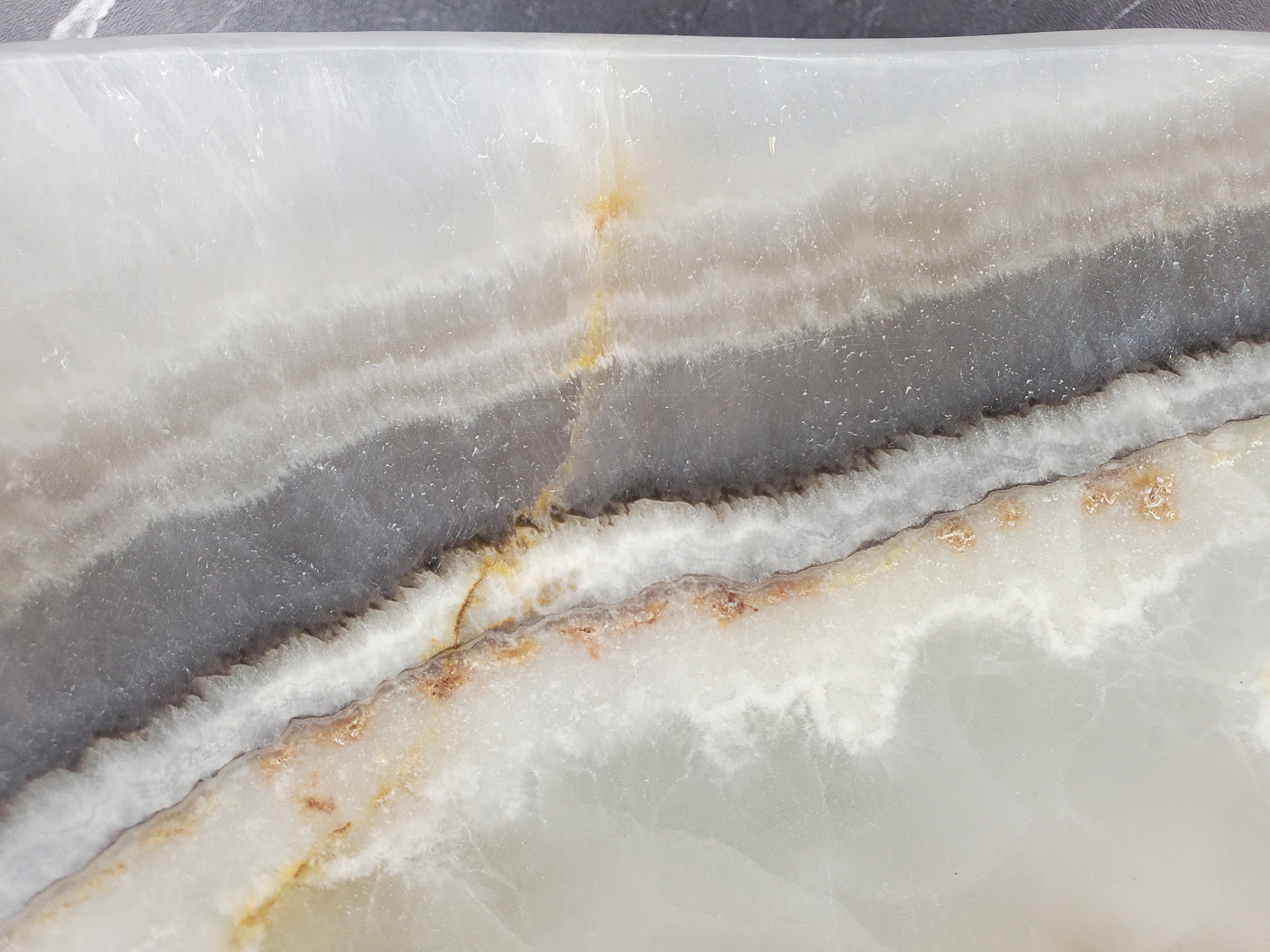 S34_21 Light Onyx Stone Vessel Sink