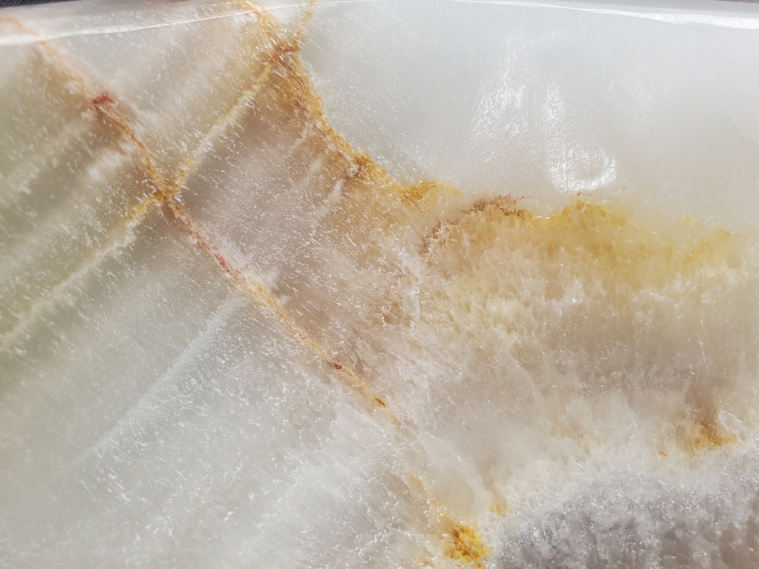 S34_18 Light Green Onyx Bathroom Vessel Sink