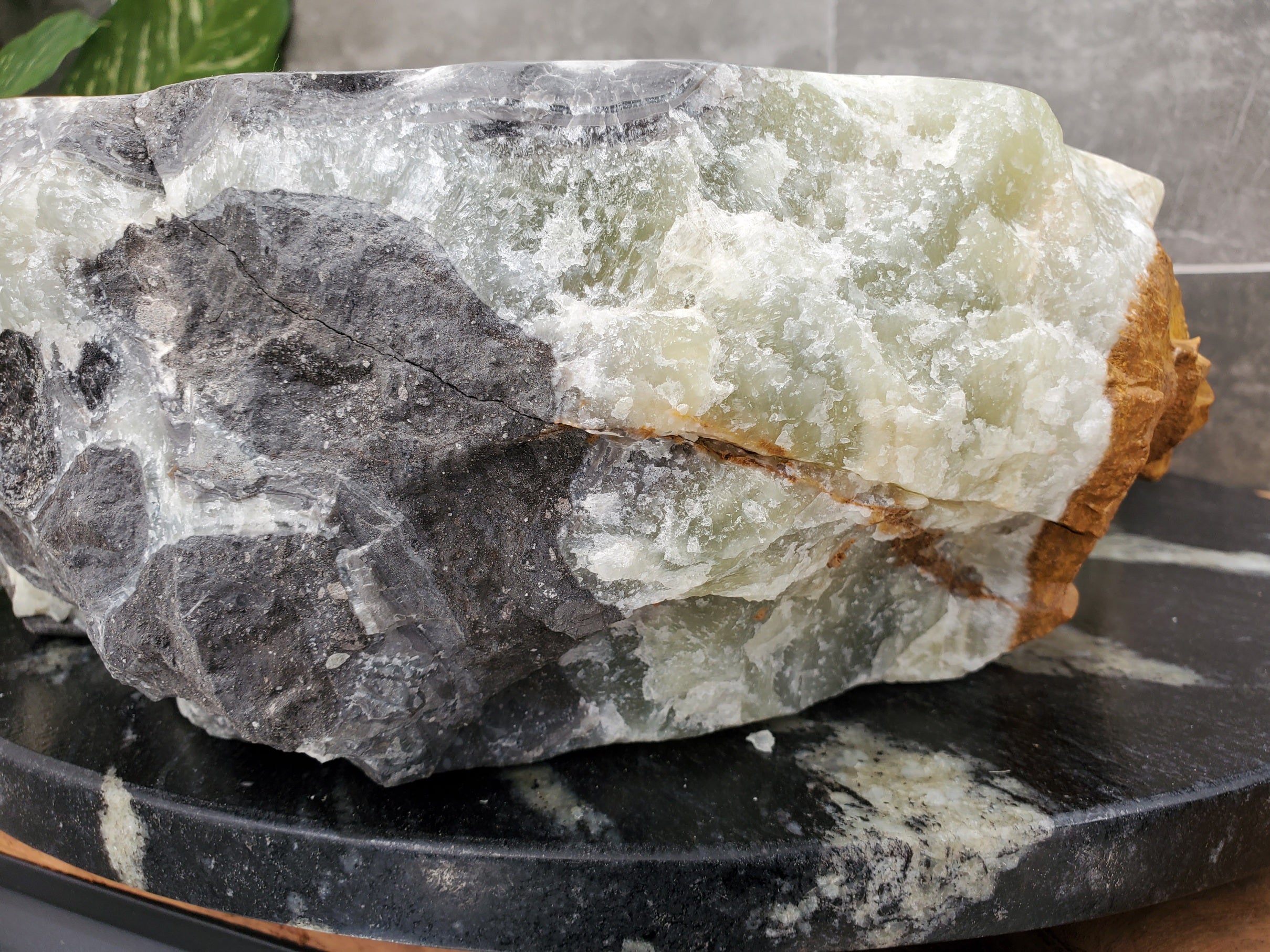 S31_14 Onyx Stone Vessel Bathroom Sink - 20 x 15 inch