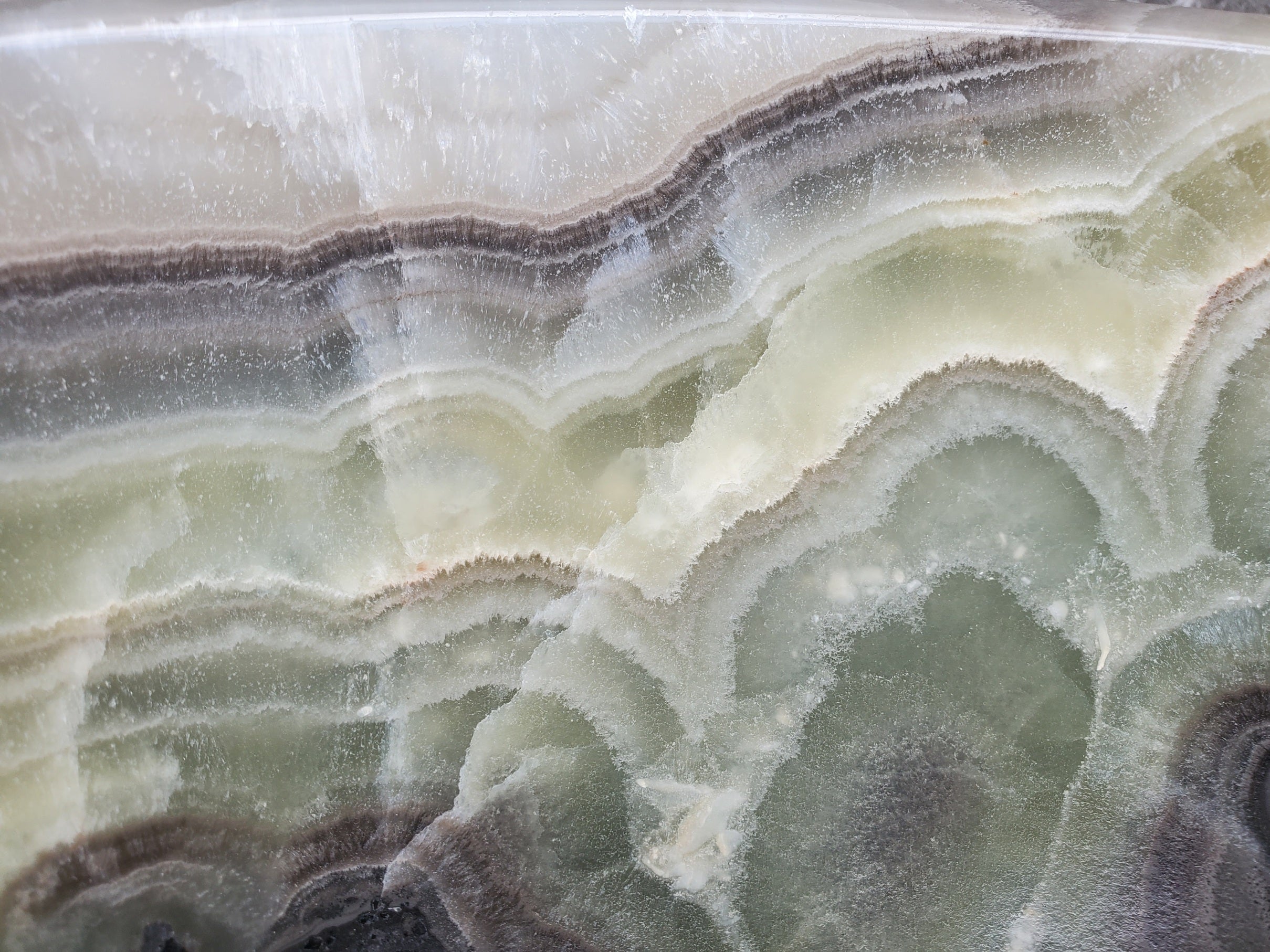 S29_30 Onyx Stone Vessel Bathroom Sink