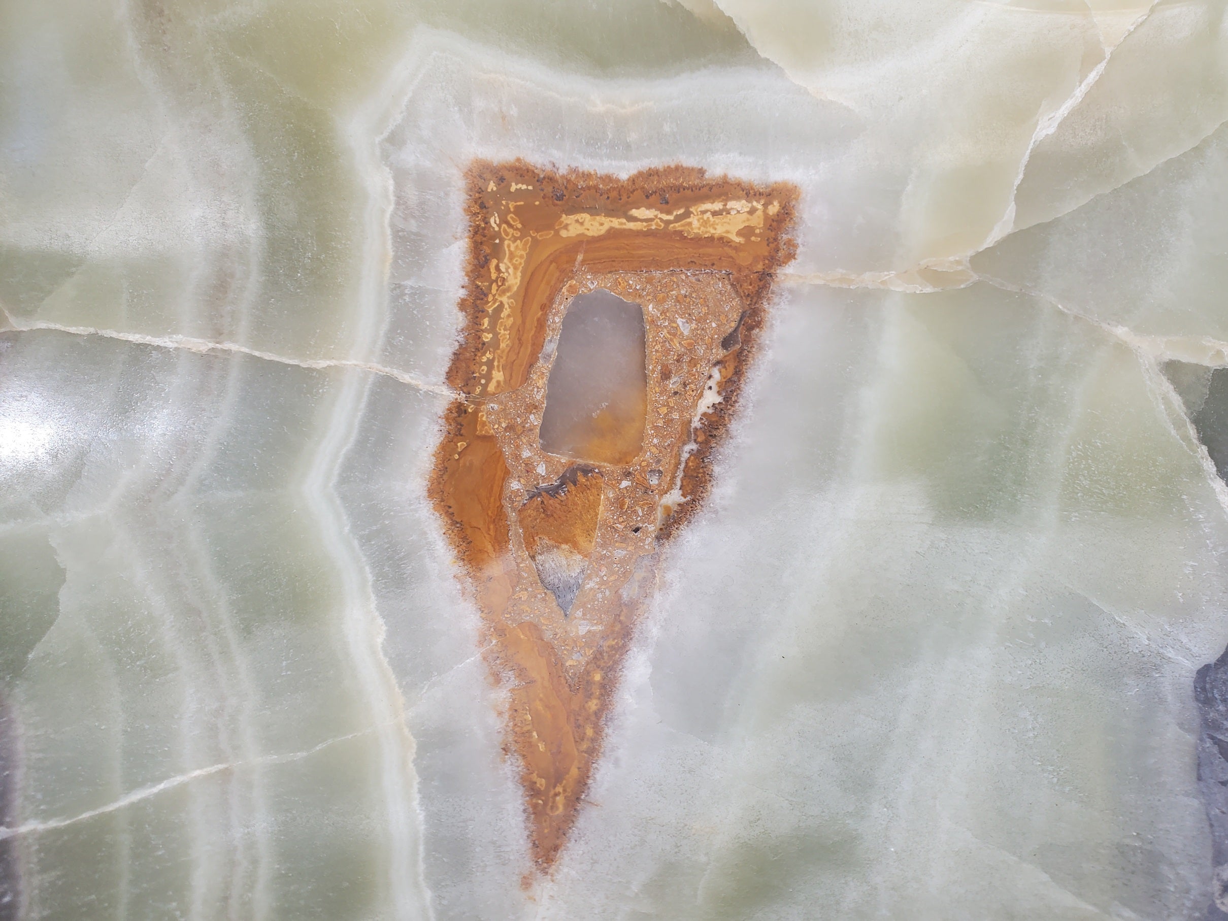 S31_14 Onyx Stone Vessel Bathroom Sink