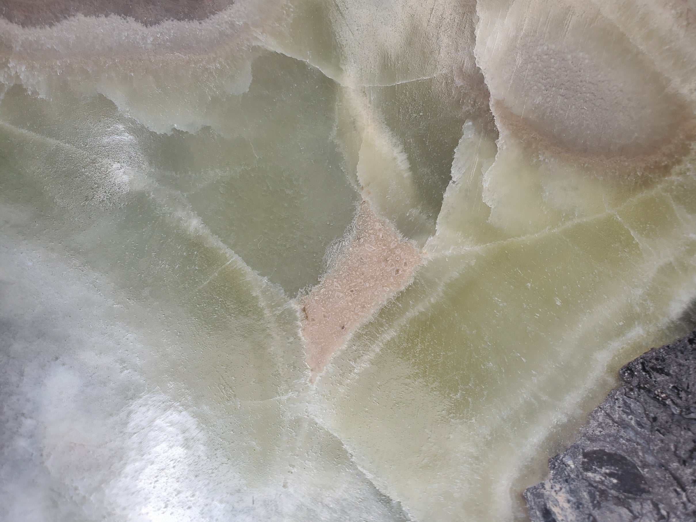 S31_24 Onyx Stone Vessel Bathroom Sink