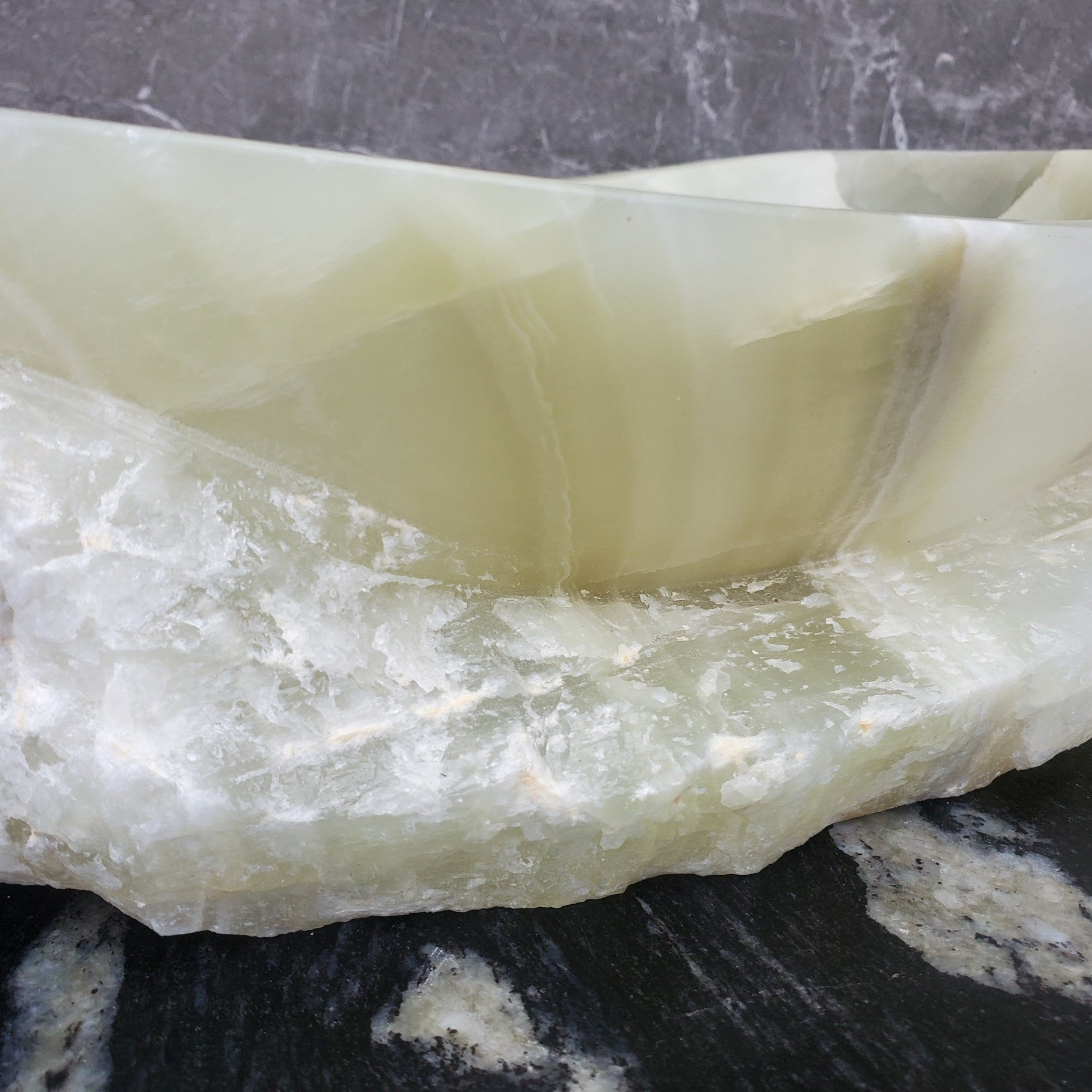 S30_04 Onyx Stone Vessel Bathroom Sink - 16 x 12.5 inch