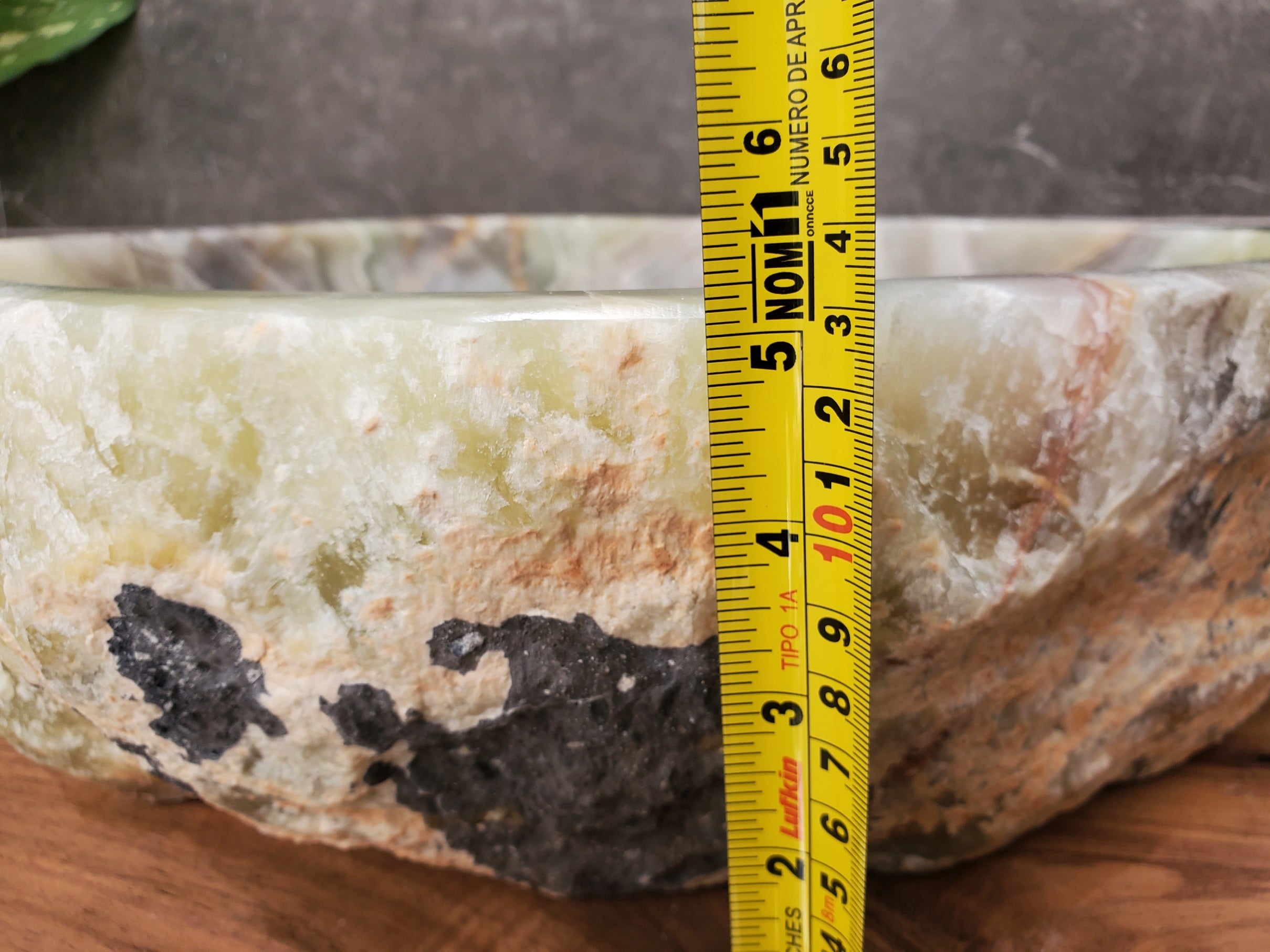 S31_12 Onyx Stone Vessel Bathroom Sink