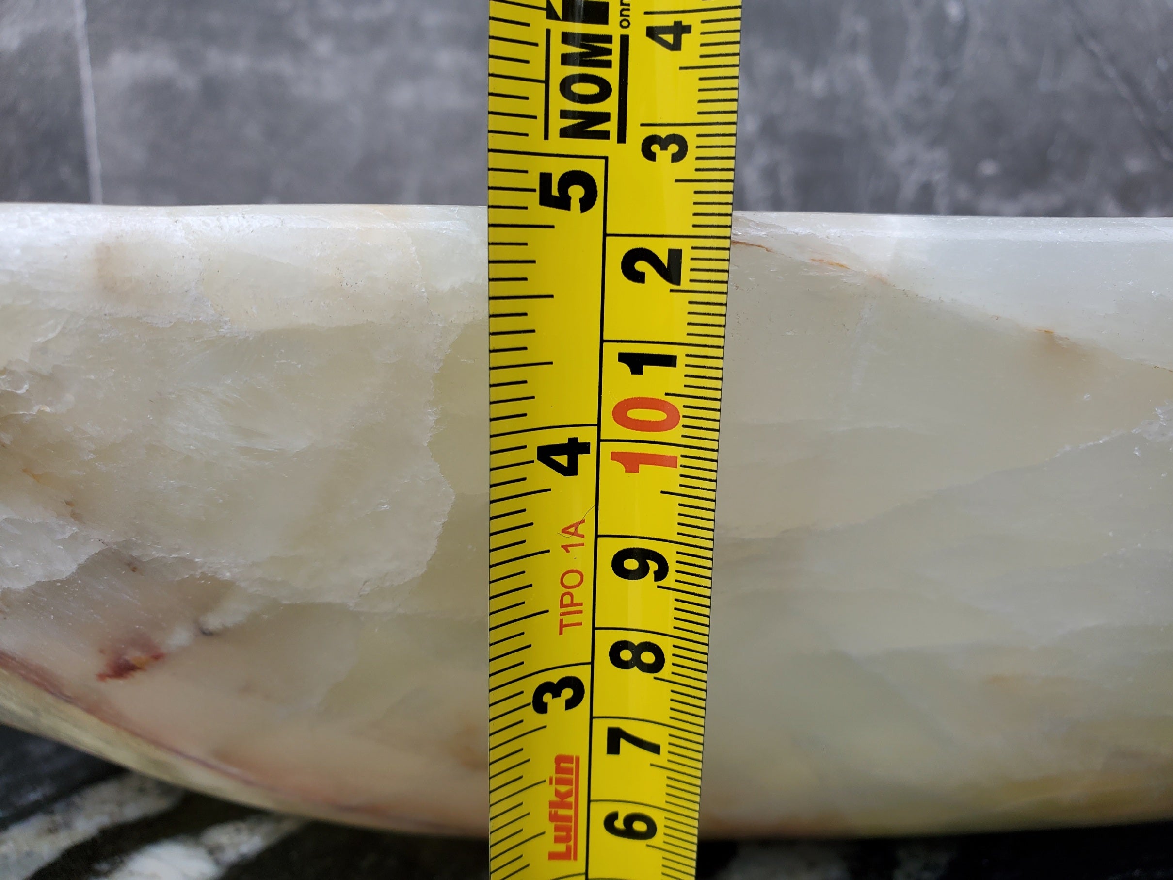 S31_02 Onyx Stone Vessel Bathroom Sink