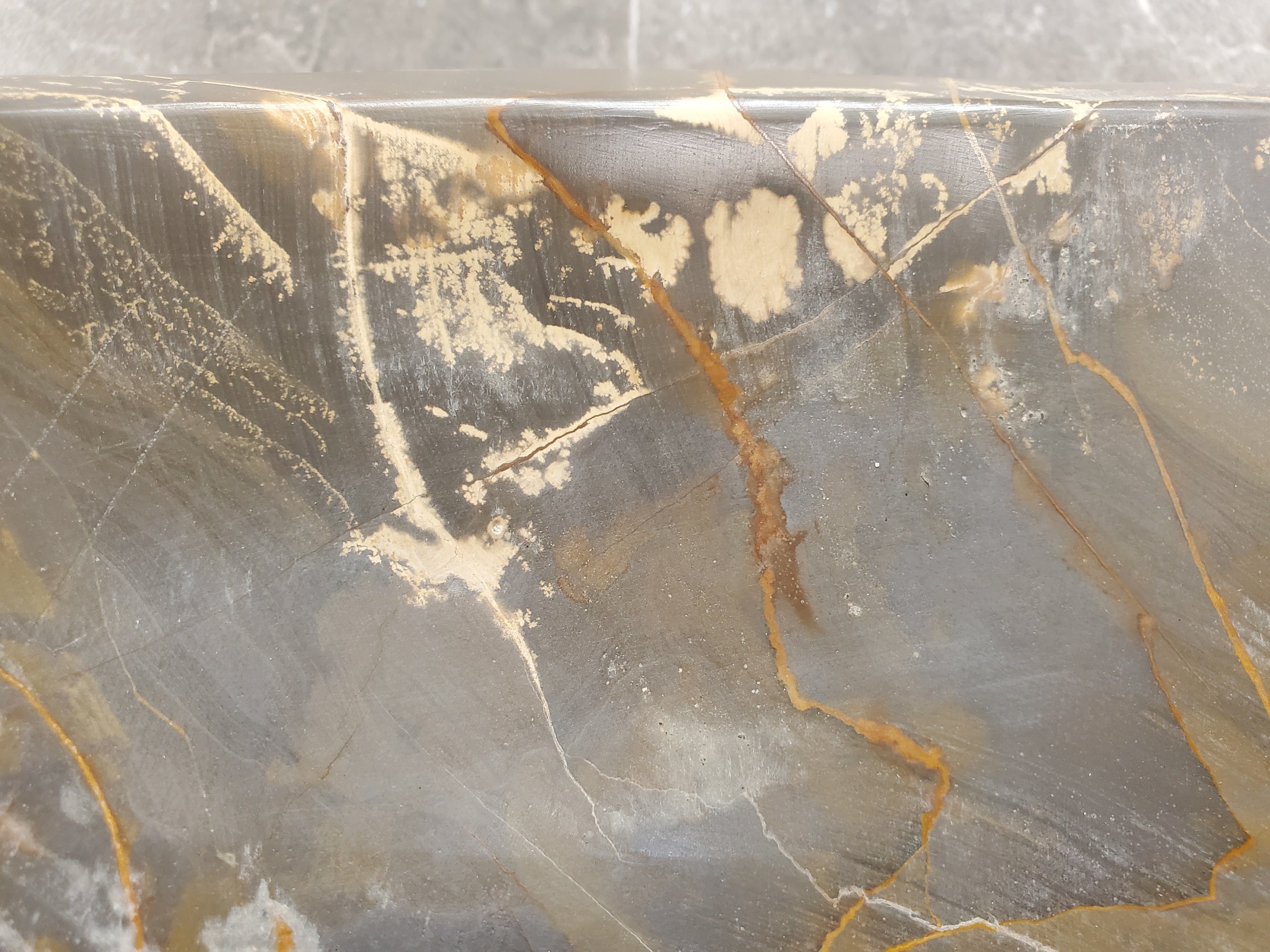 S33_05 Natural Stone Vessel Bathroom Sink