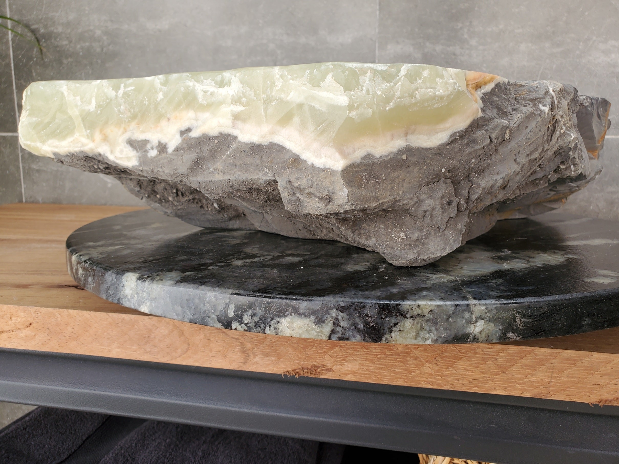 S33_05 Natural Stone Vessel Bathroom Sink