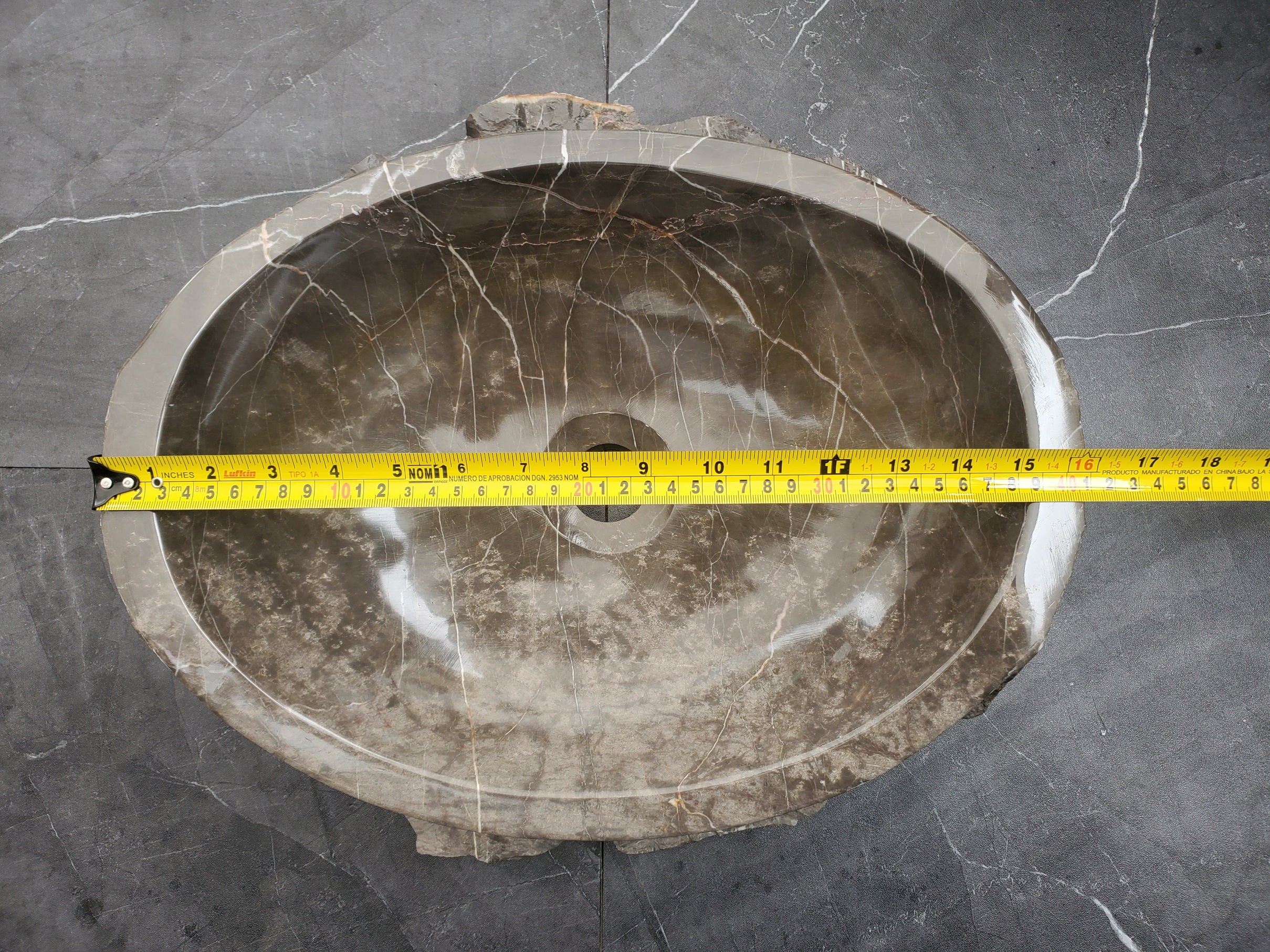 SET3167 Marble Stone Vessel Sink Set