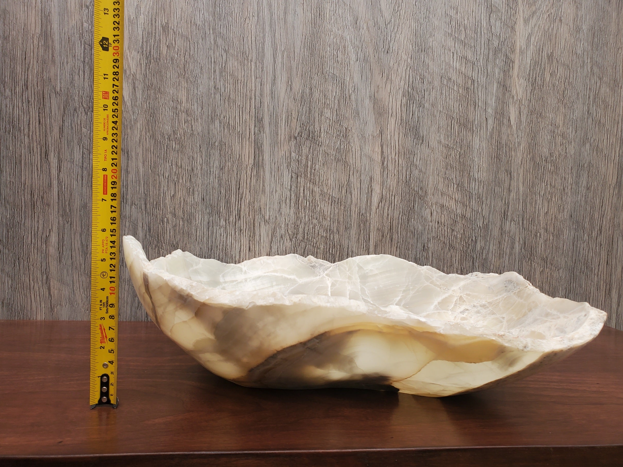 S23_04 Onyx Stone Bathroom Vessel Sink