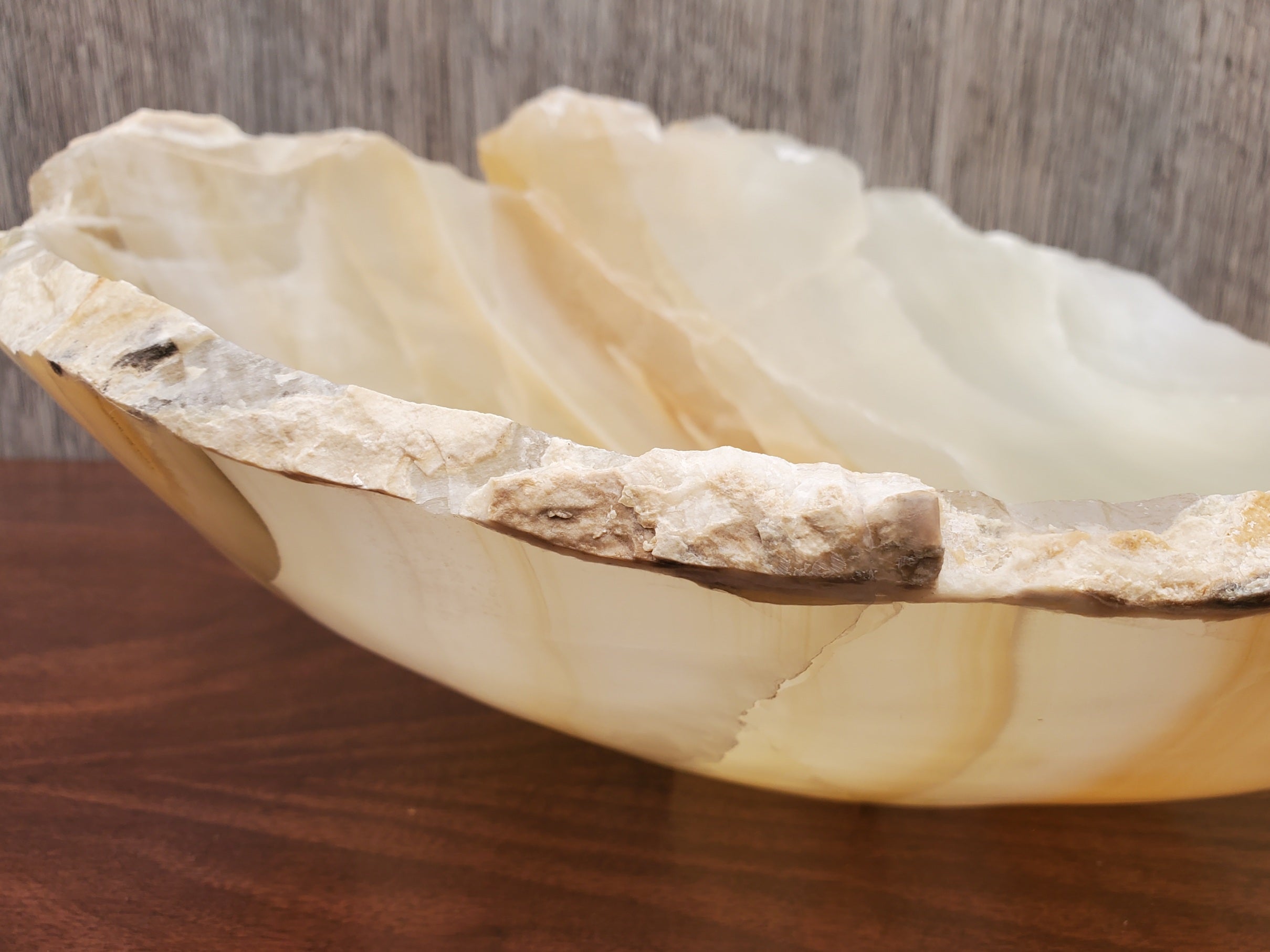 S23_14 Onyx Stone Bathroom Vessel Sink