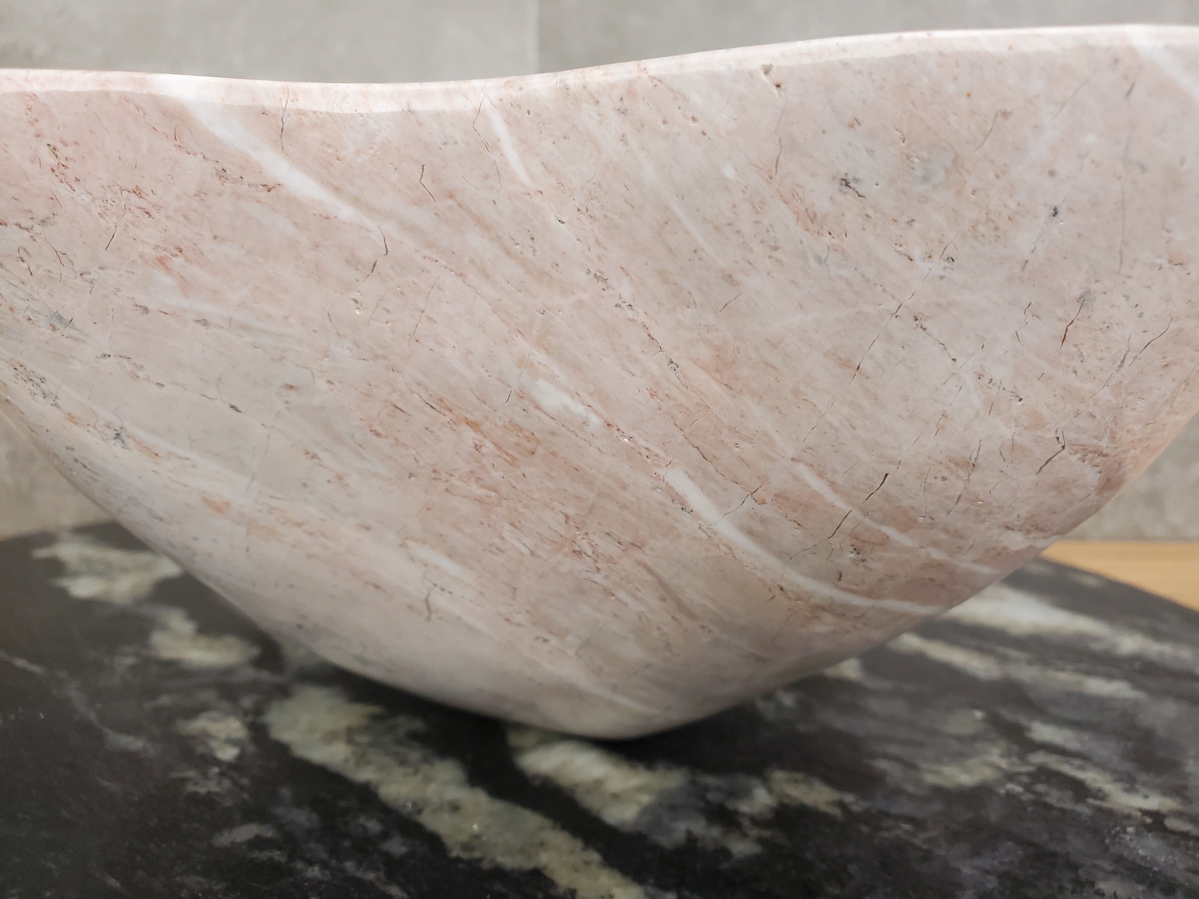 S31_26 Marble Vessel Bathroom Sink