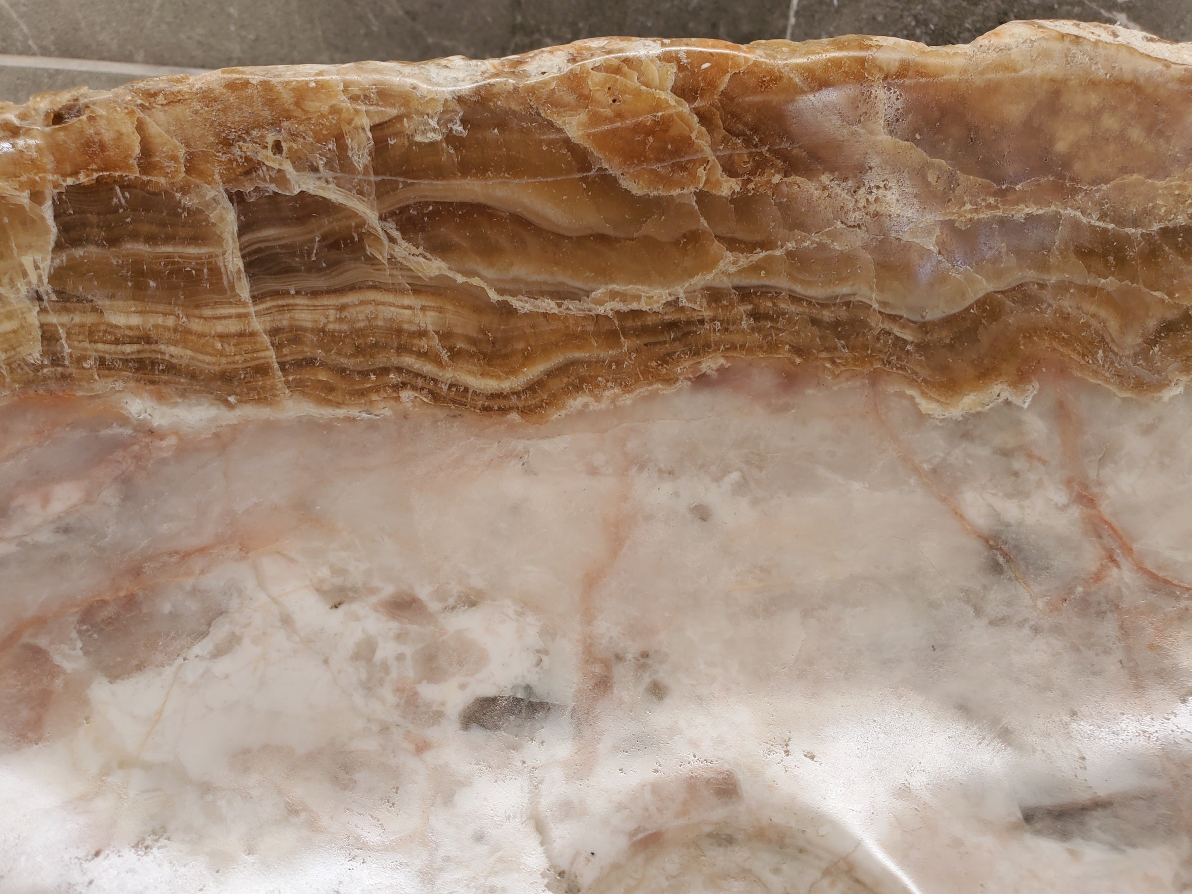 S33_07 Marble Vessel Bathroom Sink