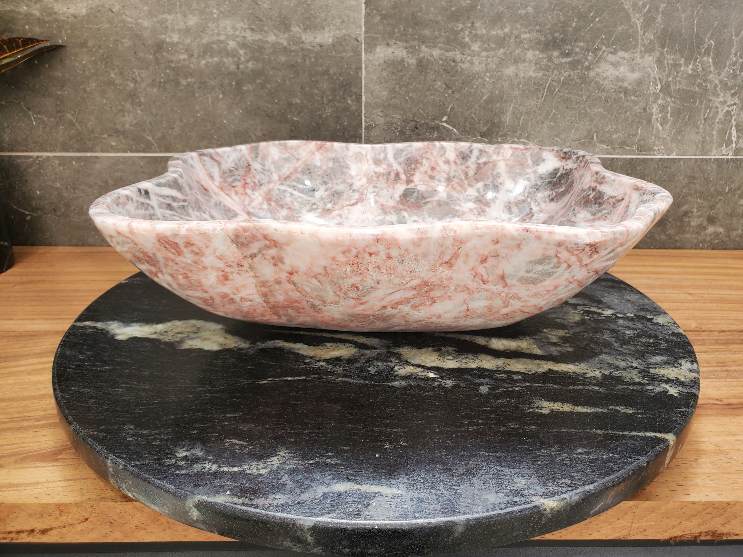 S31_50 Marble Vessel Bathroom Sink