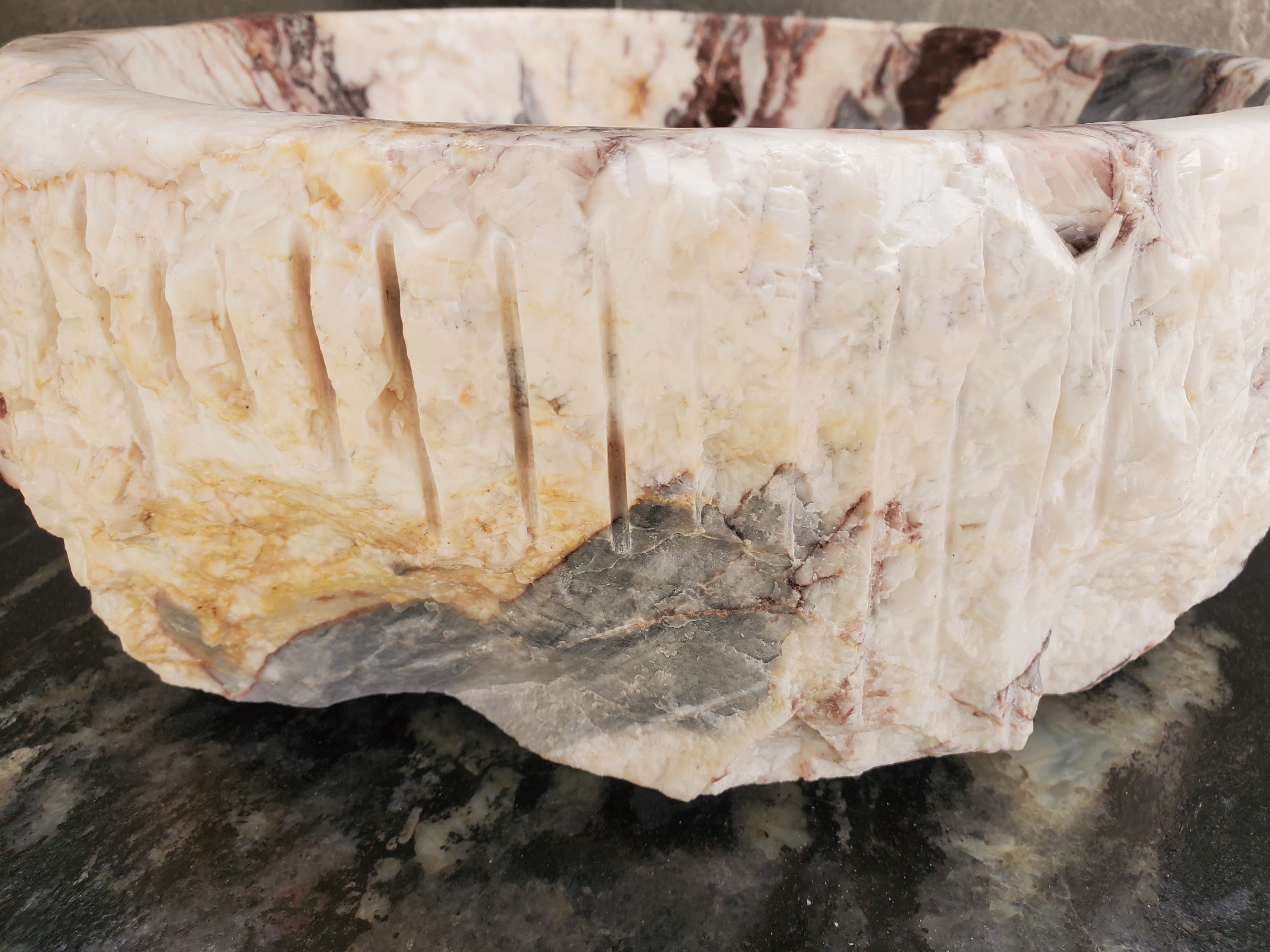 S34_03 Onyx Stone Vessel Sink