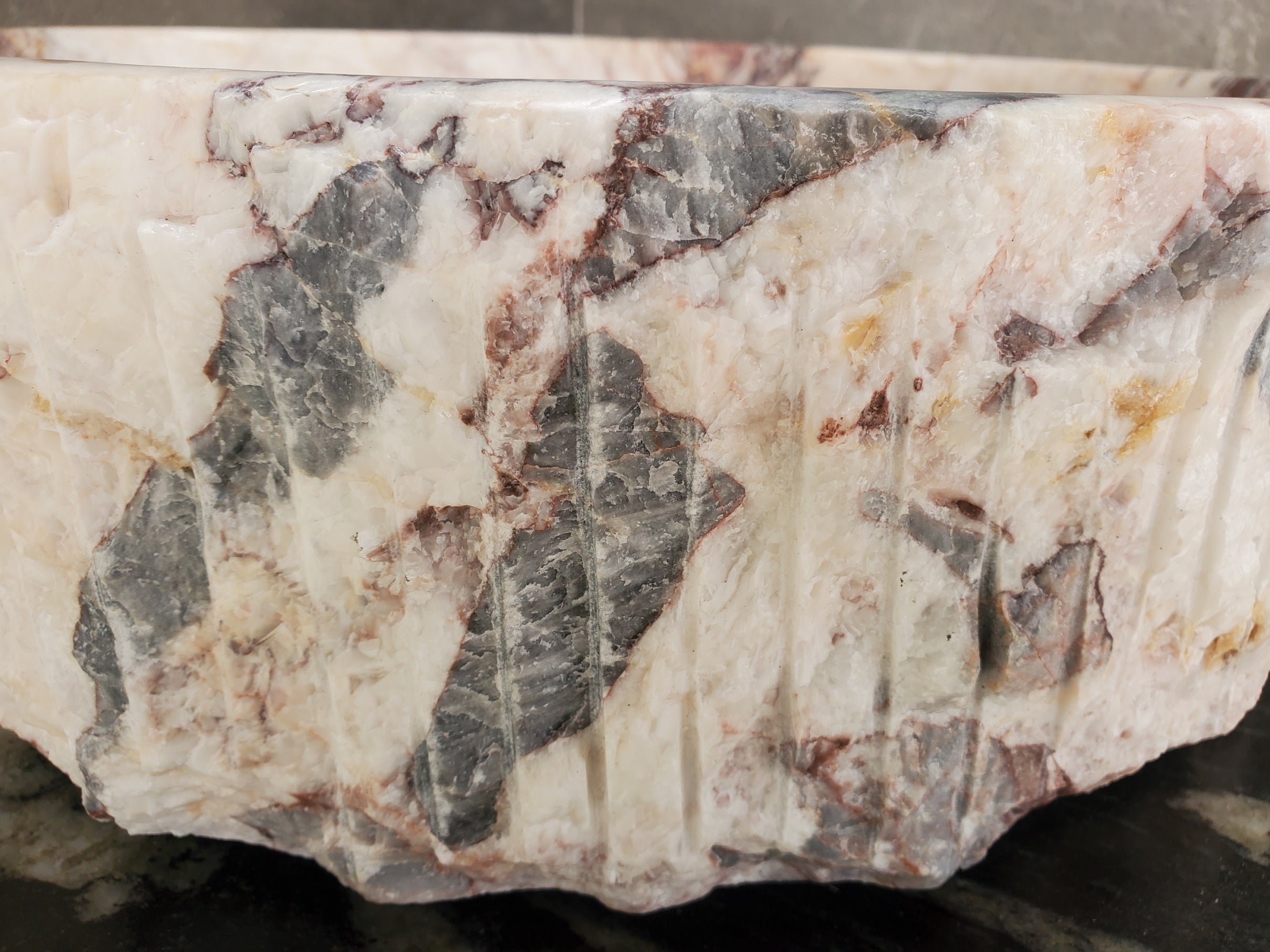 S34_03 Onyx Stone Vessel Sink