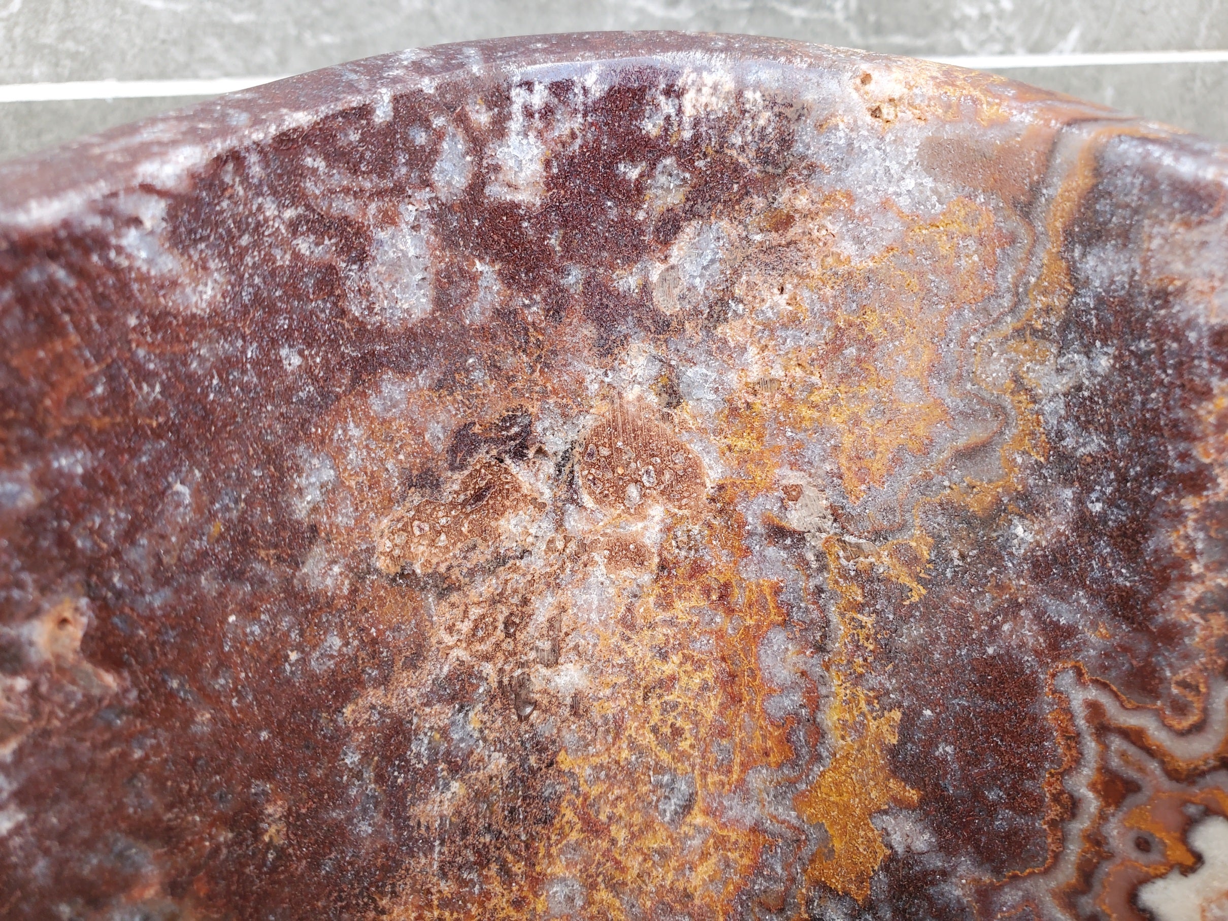 S31_07 Serpentine Onyx Stone Vessel Sink