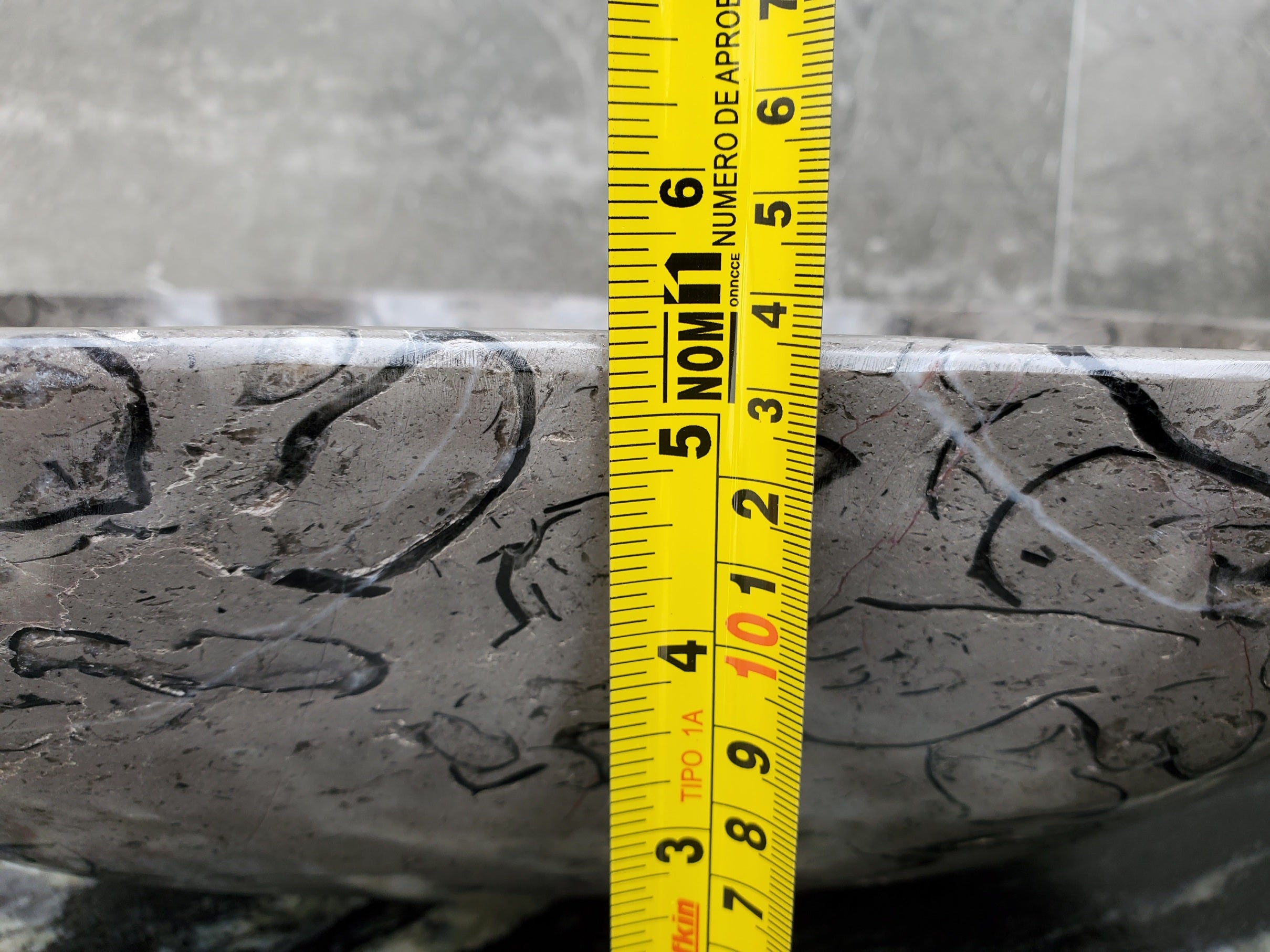 S32_18 Marble Vessel Bathroom Sink