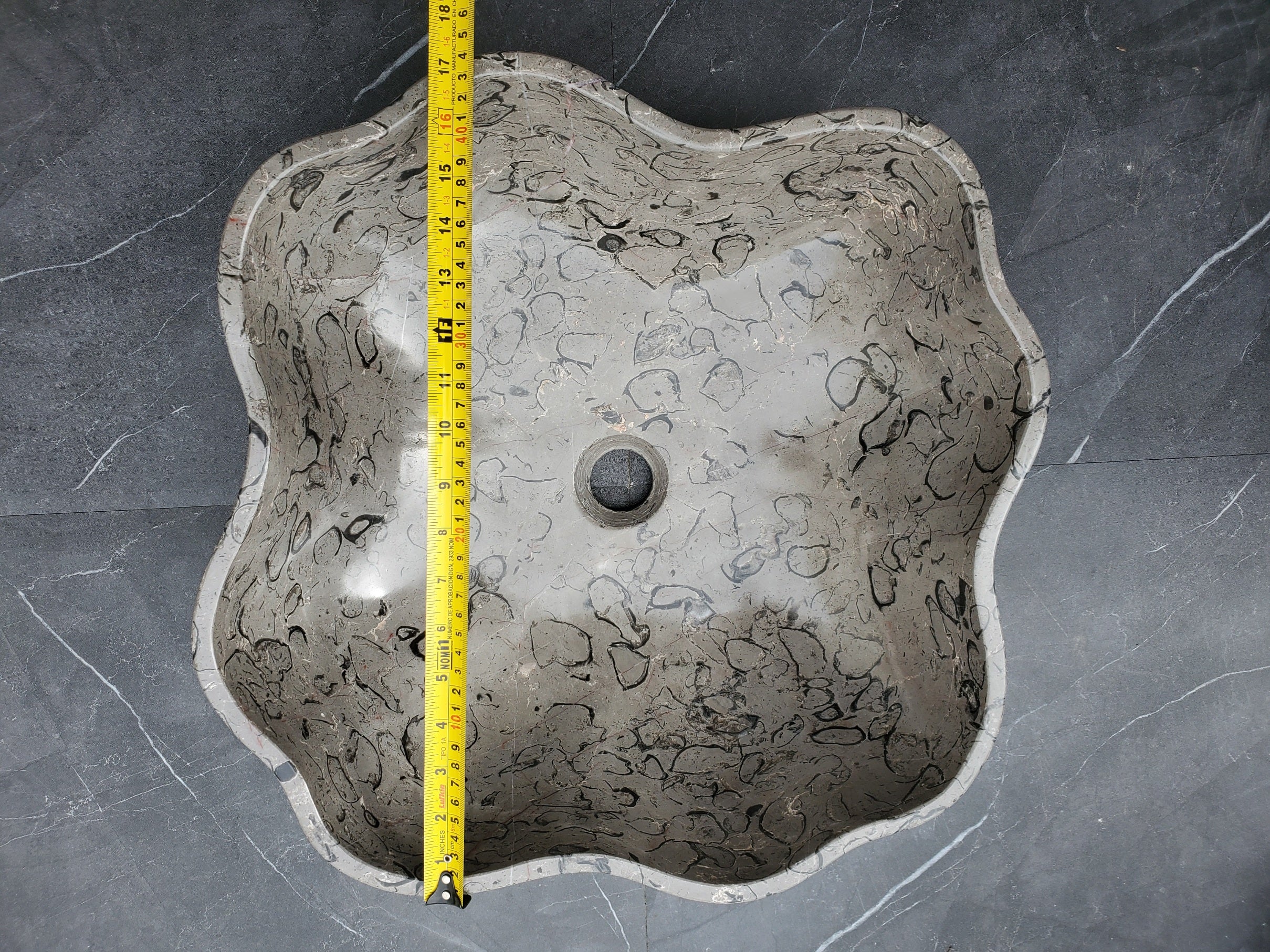 SET3204 Marble Stone Vessel Sink Set