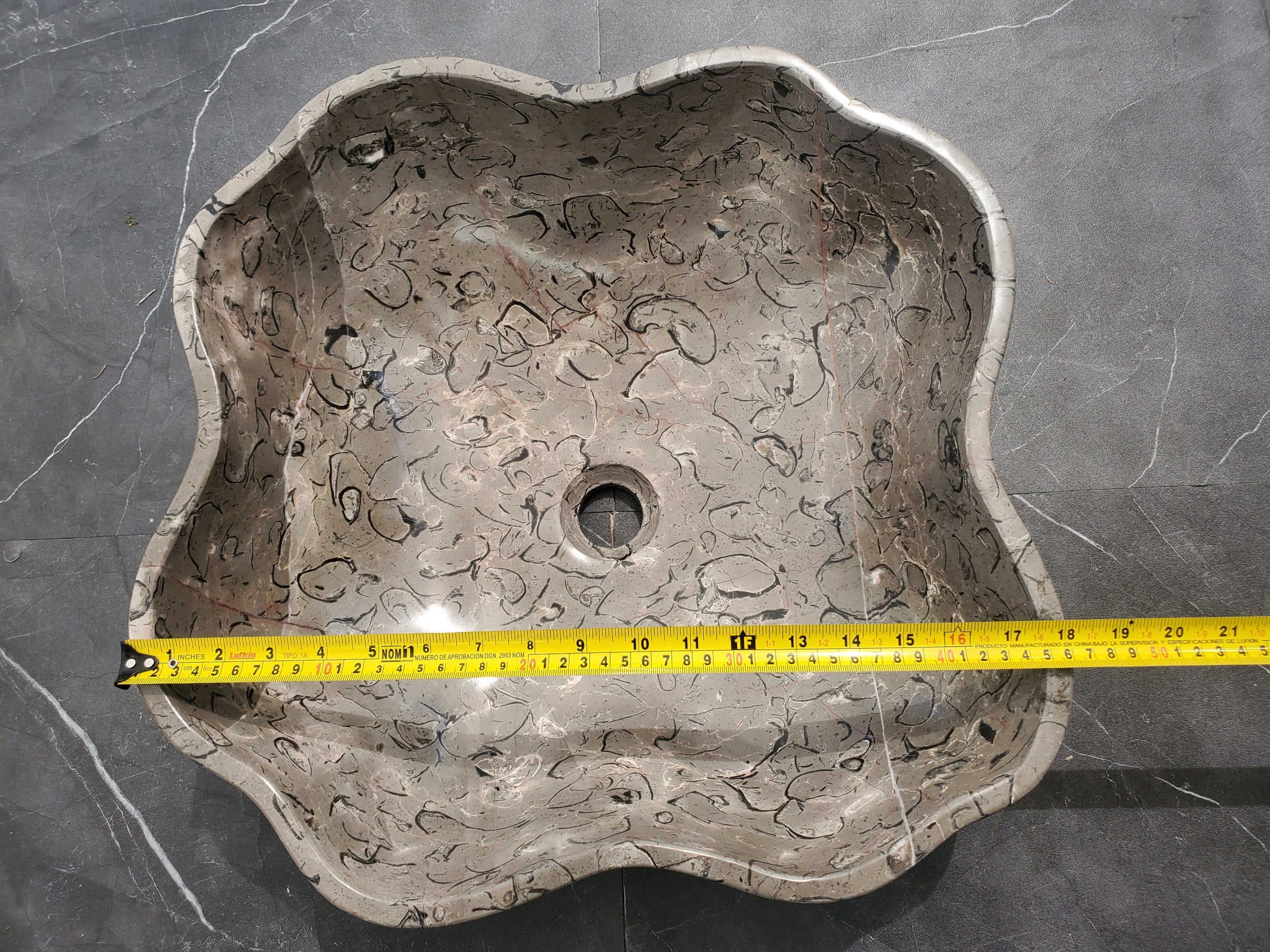 SET3204 Marble Stone Vessel Sink Set