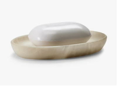 ST_04 Ivory Onyx Soap Tray