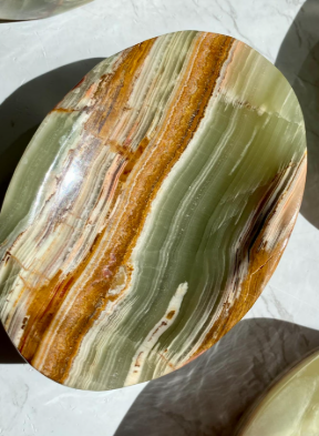 ST_05 Green Onyx Soap Tray