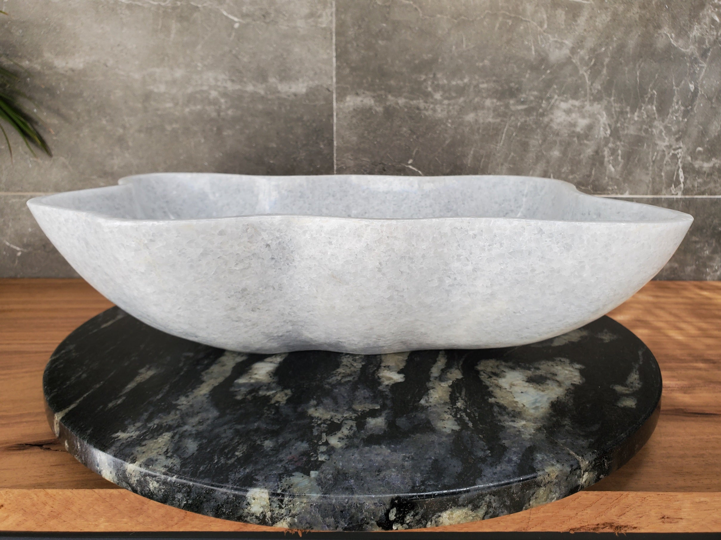 S33_50 Guadiana Marble Bathroom Vessel Sink- 17.5 x 13 inch