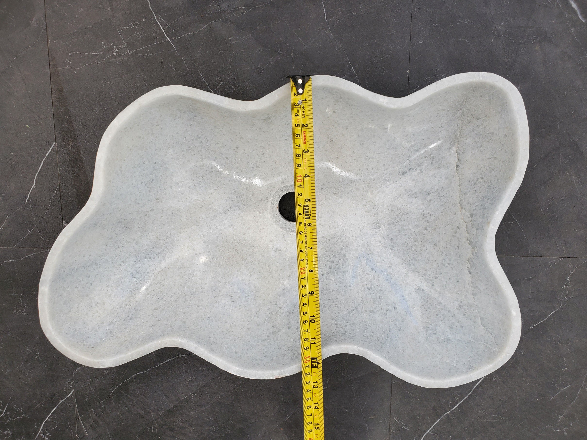 SET3305 Marble Stone Master Bath Set of 2 (Two) Vessel Sinks