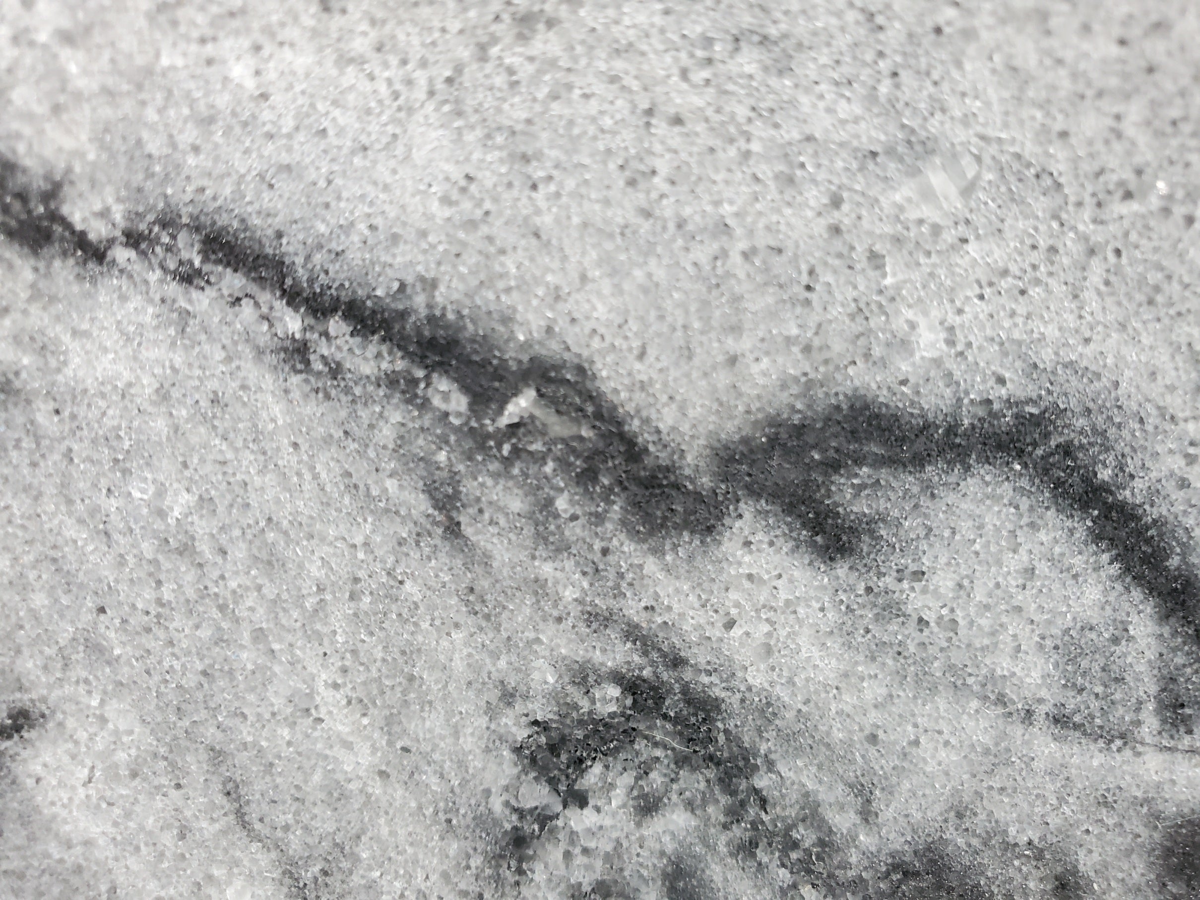 S36_03 Gray Marble Vessel Bathroom Sink, 14.5 x 12 Inch Bathroom Sinks Featured Marble Sinks Sinks
