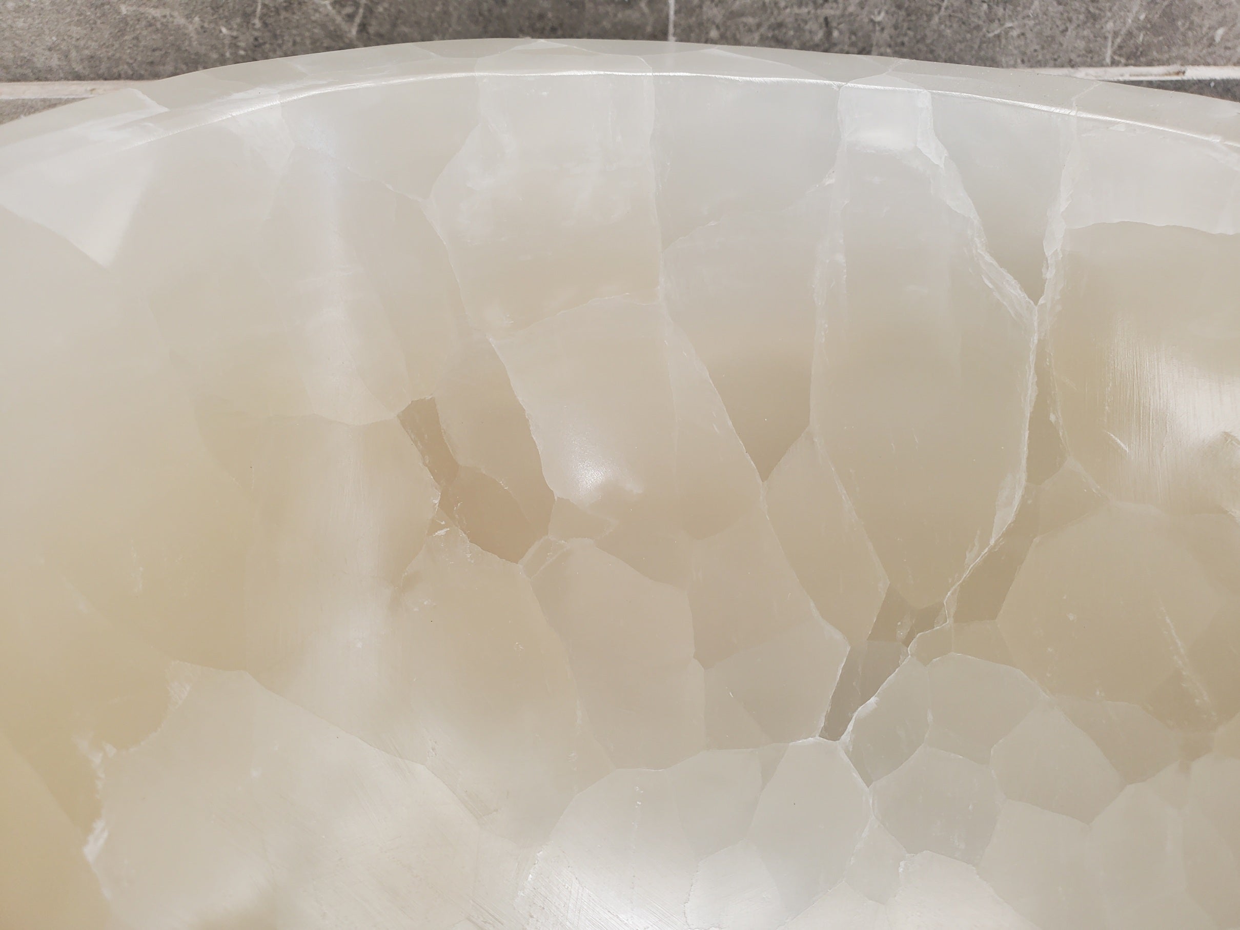 S33_20 Onyx Stone Vessel Sink